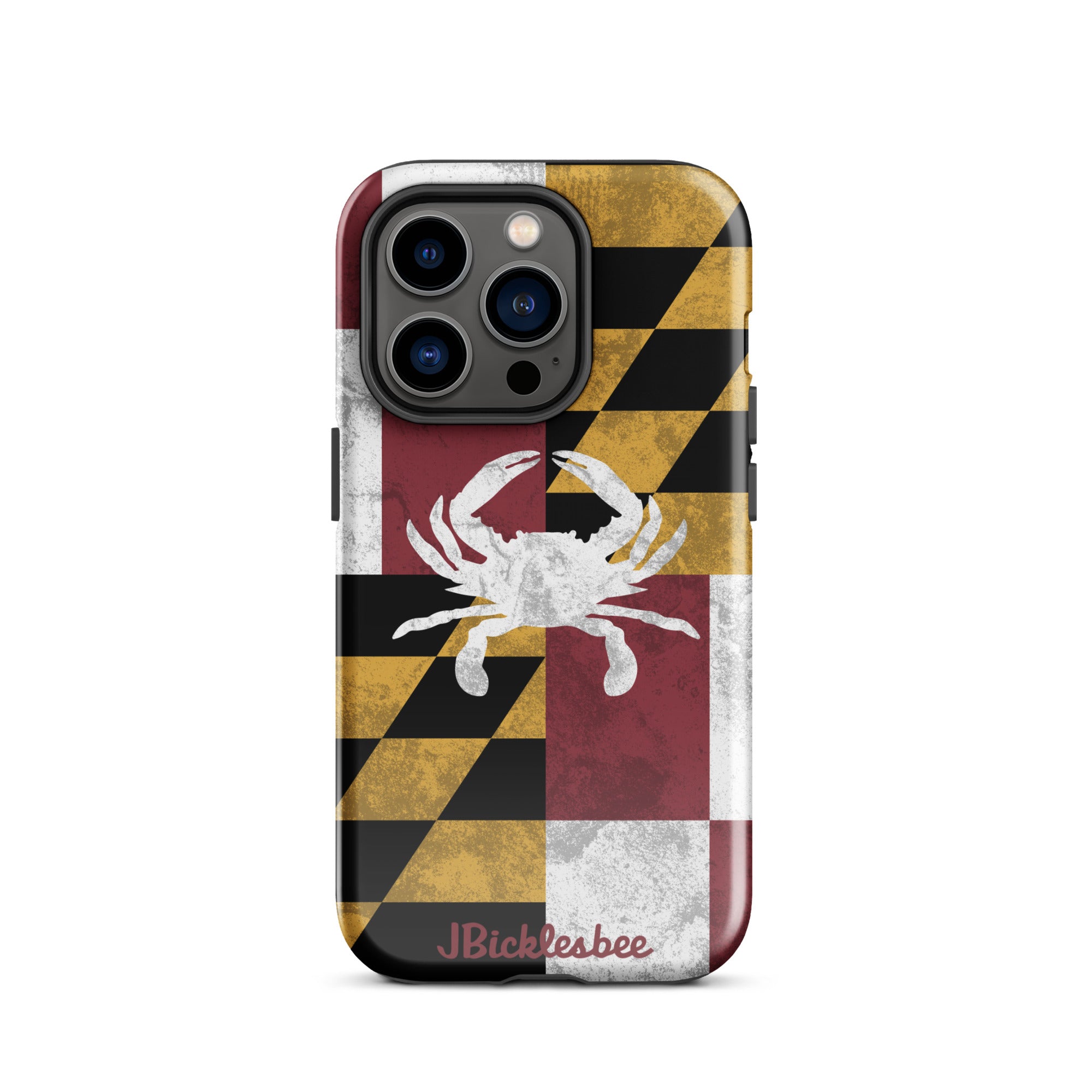 Maryland Flag Crab iPhone Tough Case