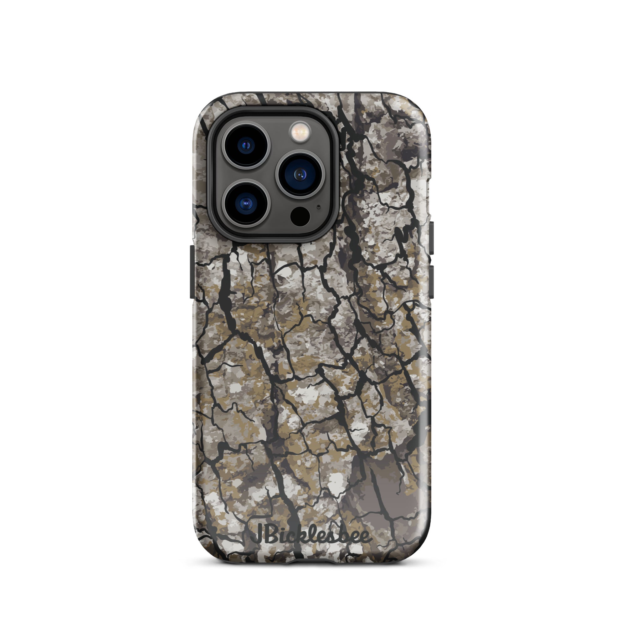 Alpha Tree Bark Camo iPhone Tough Case