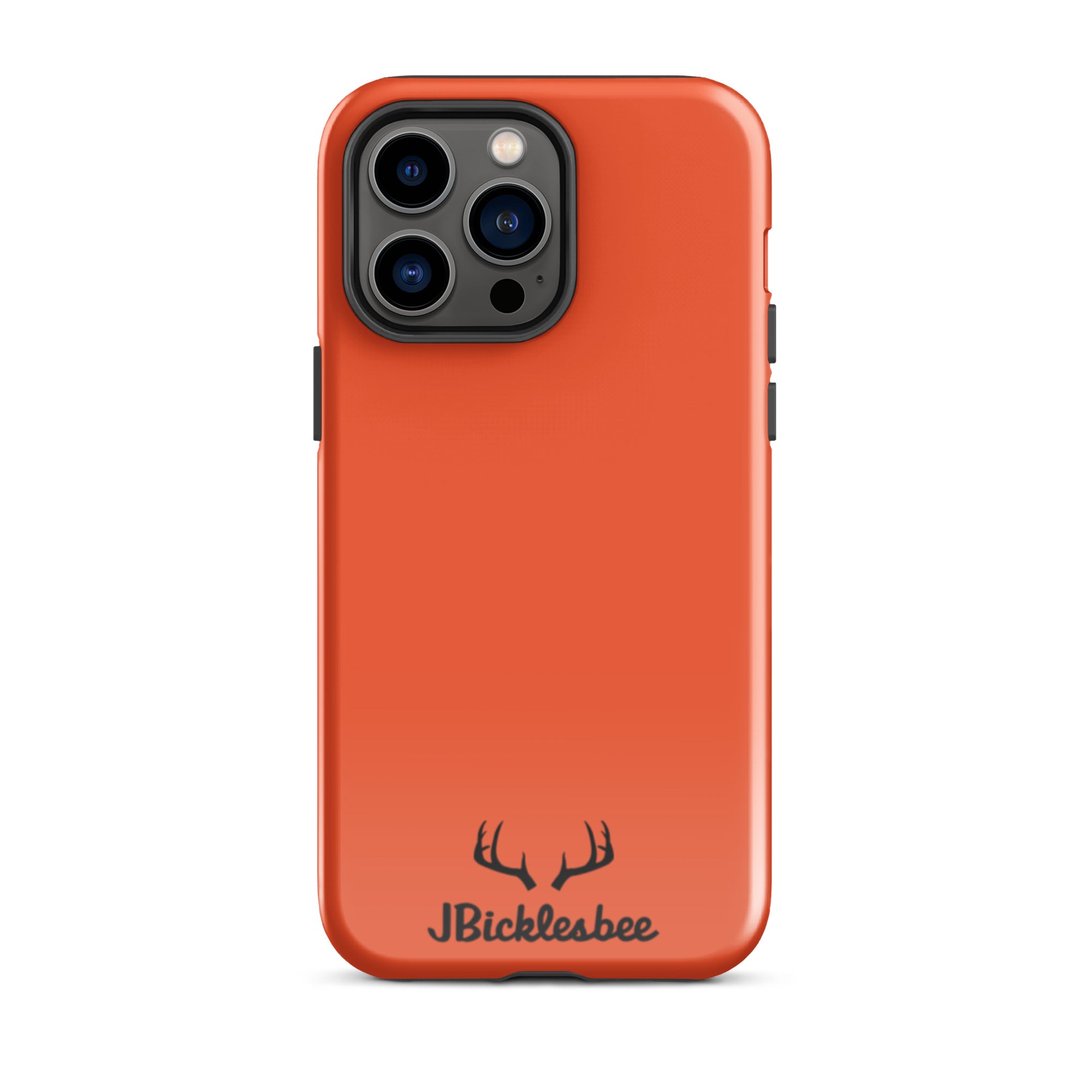 Blaze Orange Hunter iPhone 14 Pro Max Glossy Tough Case