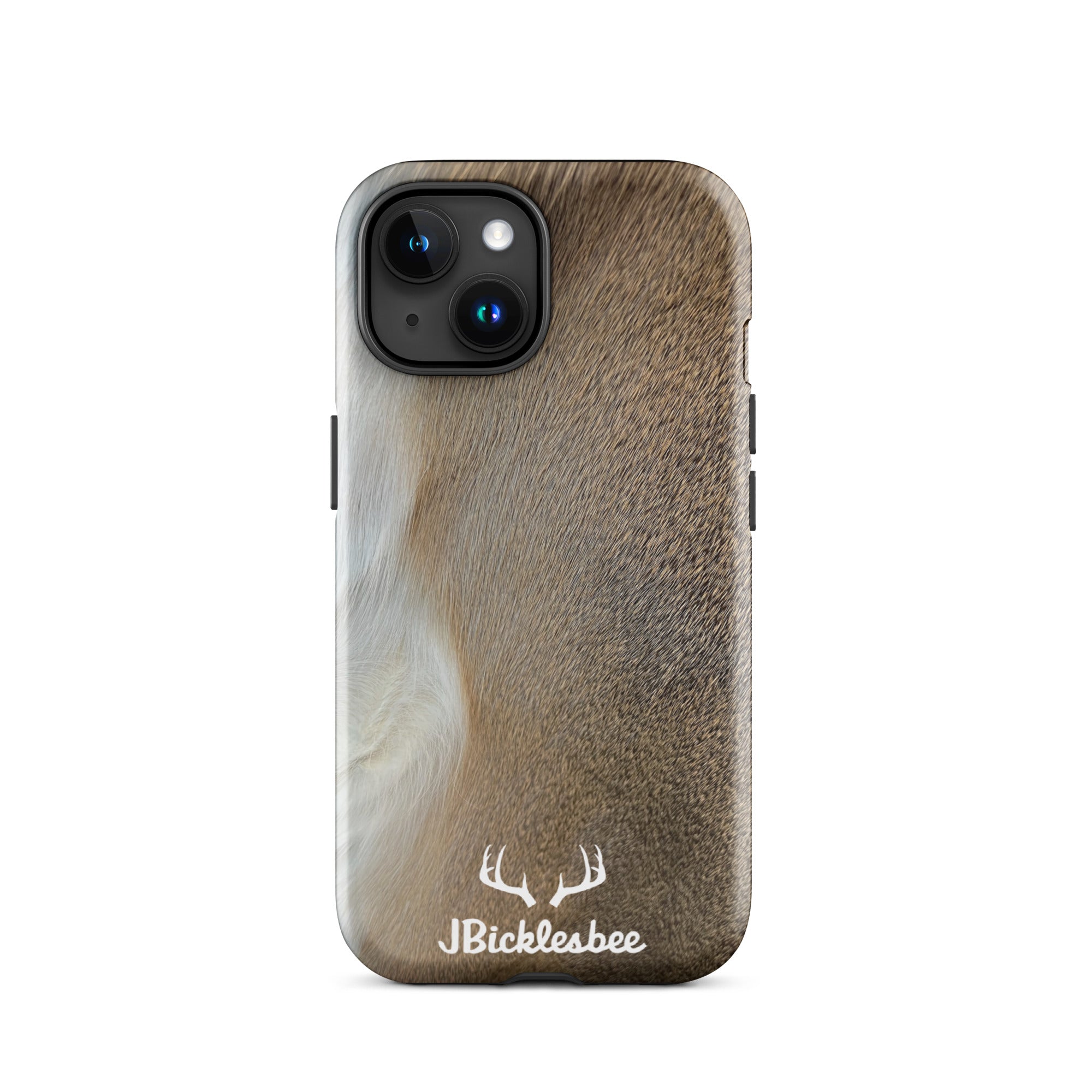 The Whitetail Hunter iPhone 15 Glossy Tough Case