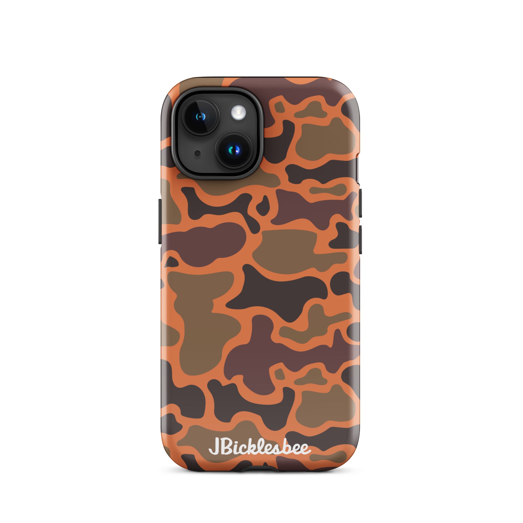 Retro Hunter Safety Camo iPhone Tough Case