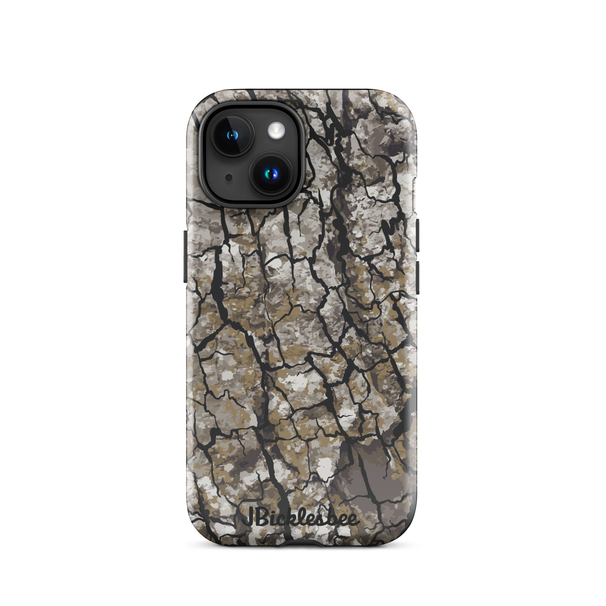 Alpha Tree Bark Camo iPhone Tough Case