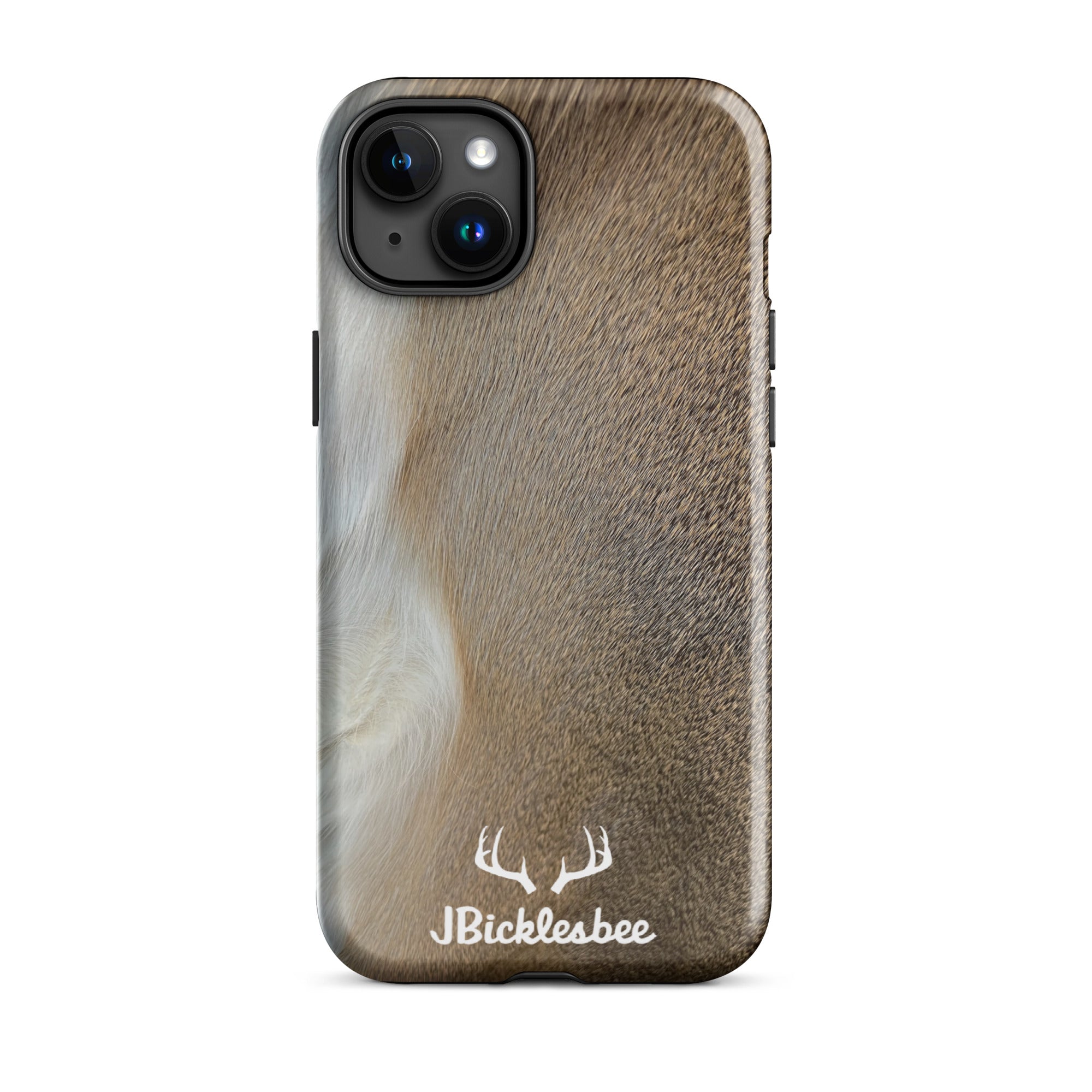 The Whitetail Hunter iPhone 15 Plus Glossy Tough Case