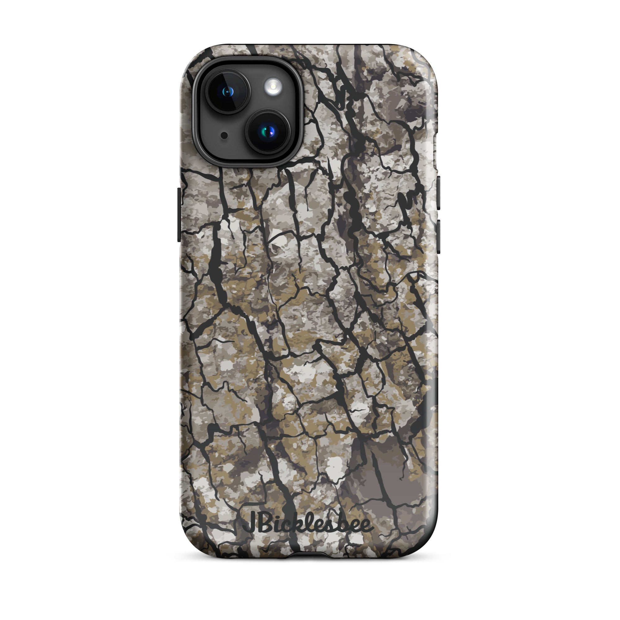 Alpha Tree Bark Camo iPhone Tough Case