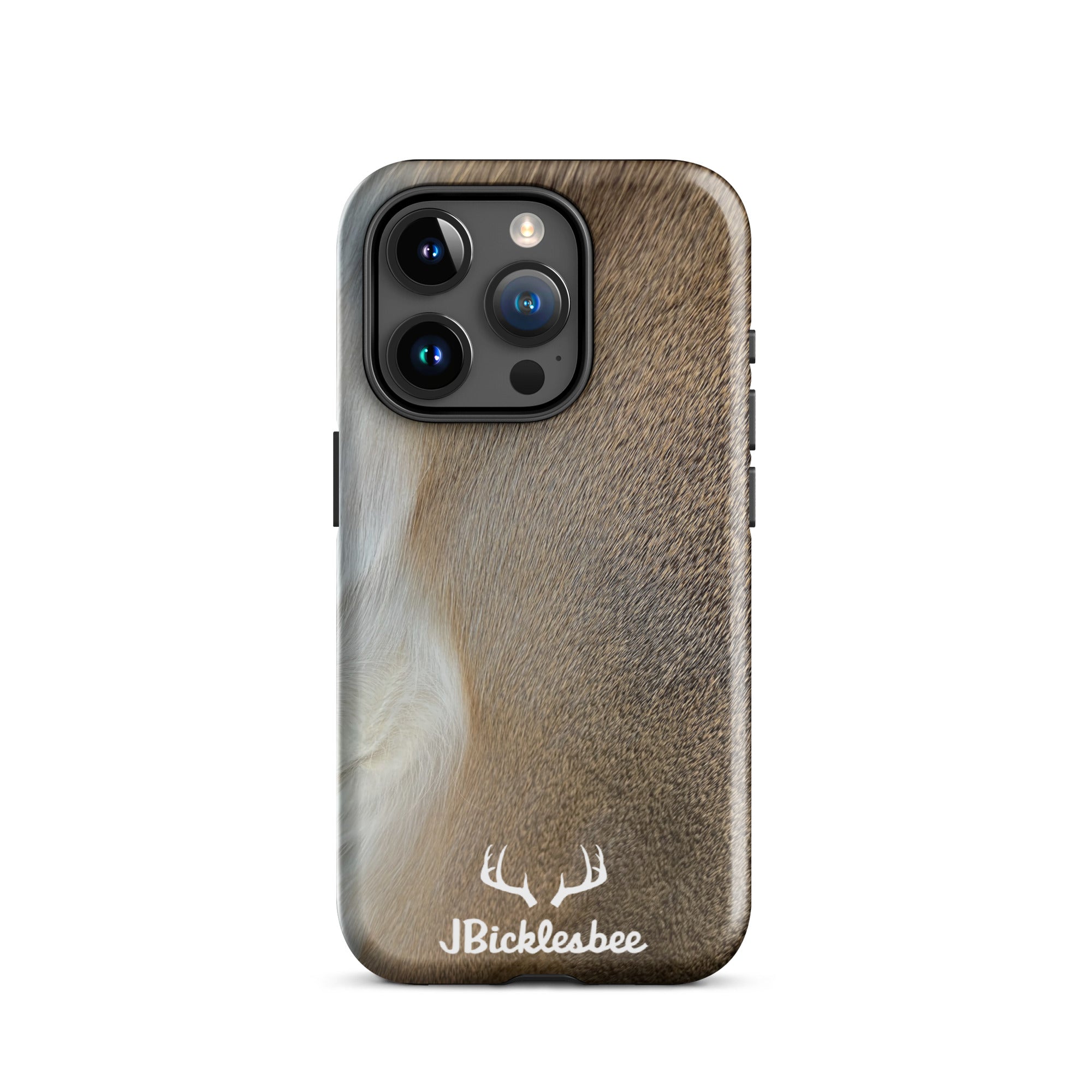 The Whitetail Hunter iPhone 15 Pro Glossy Tough Case