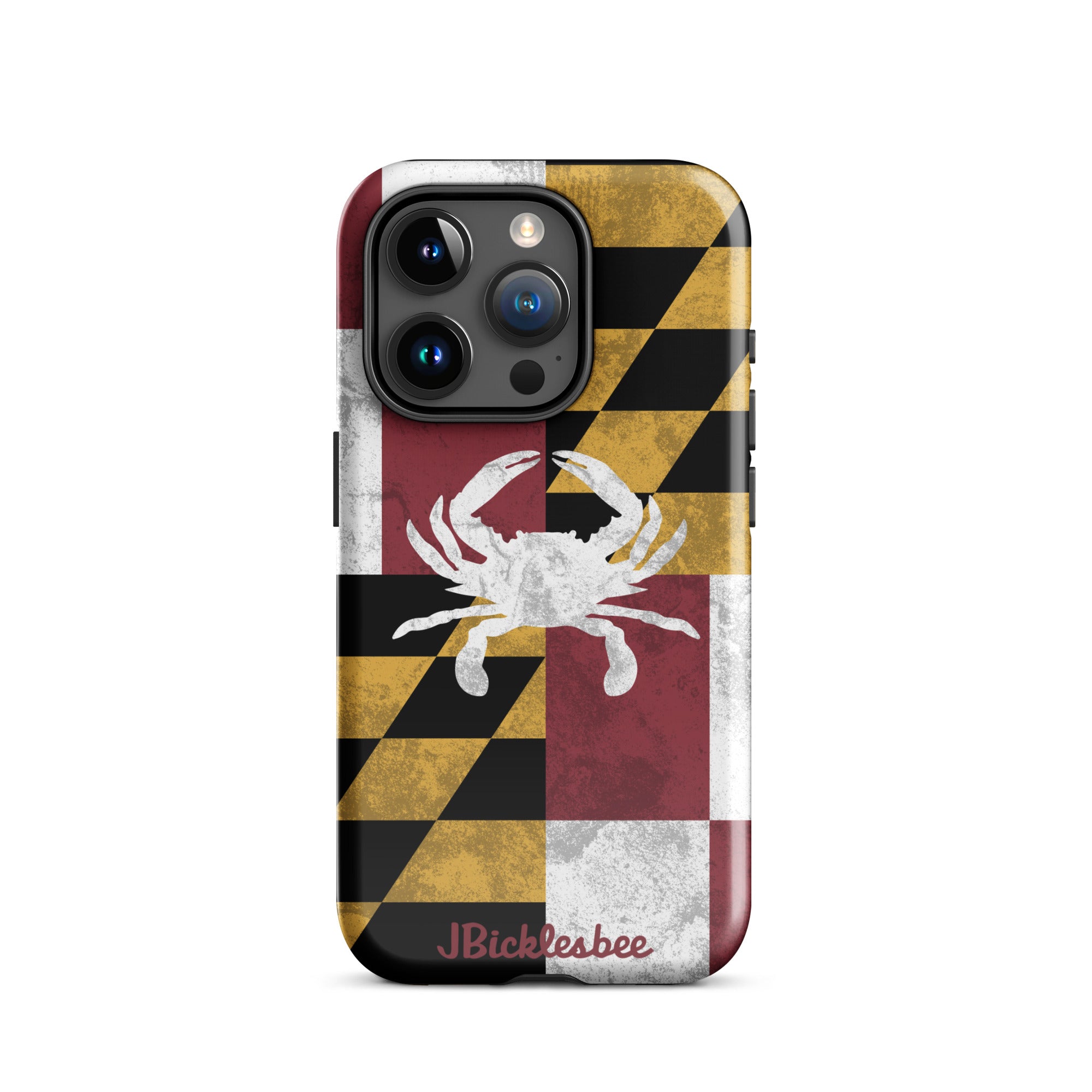 Maryland Flag Crab iPhone Tough Case