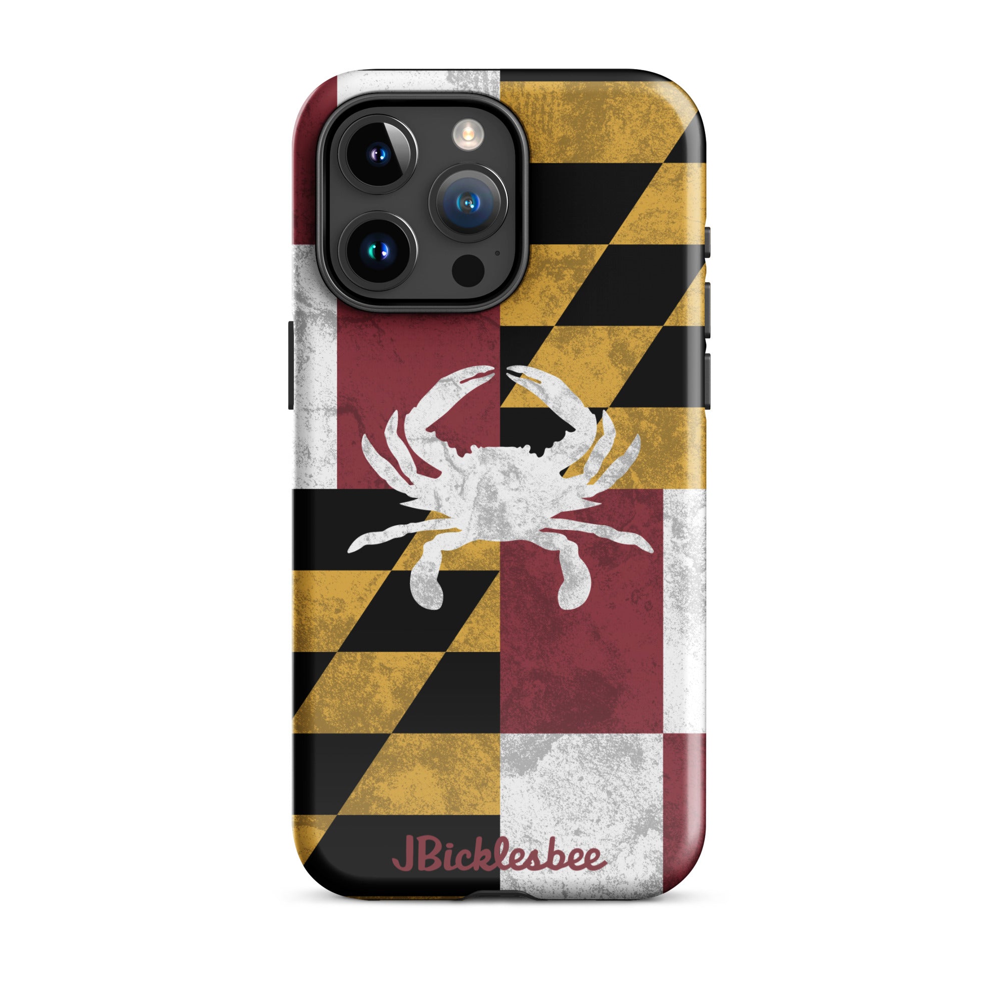 Maryland Flag Crab iPhone Tough Case