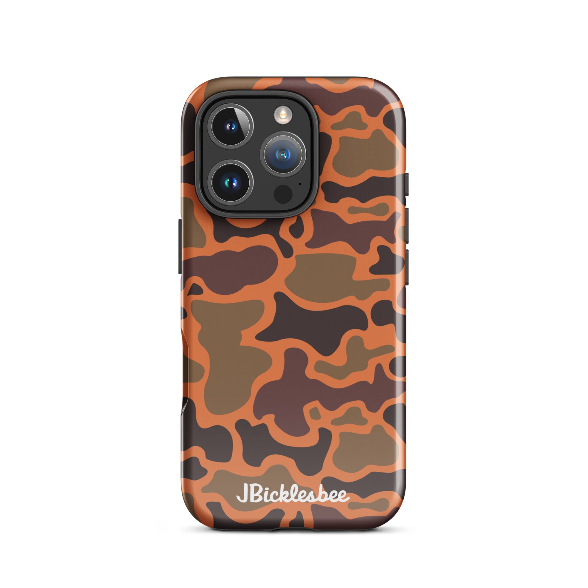 Retro Hunter Safety Camo iPhone Tough Case | JBicklesbee
