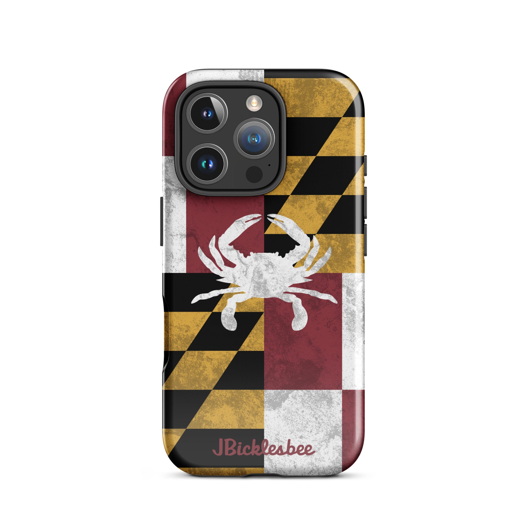 Maryland Flag Crab iPhone 16 Pro Tough Case