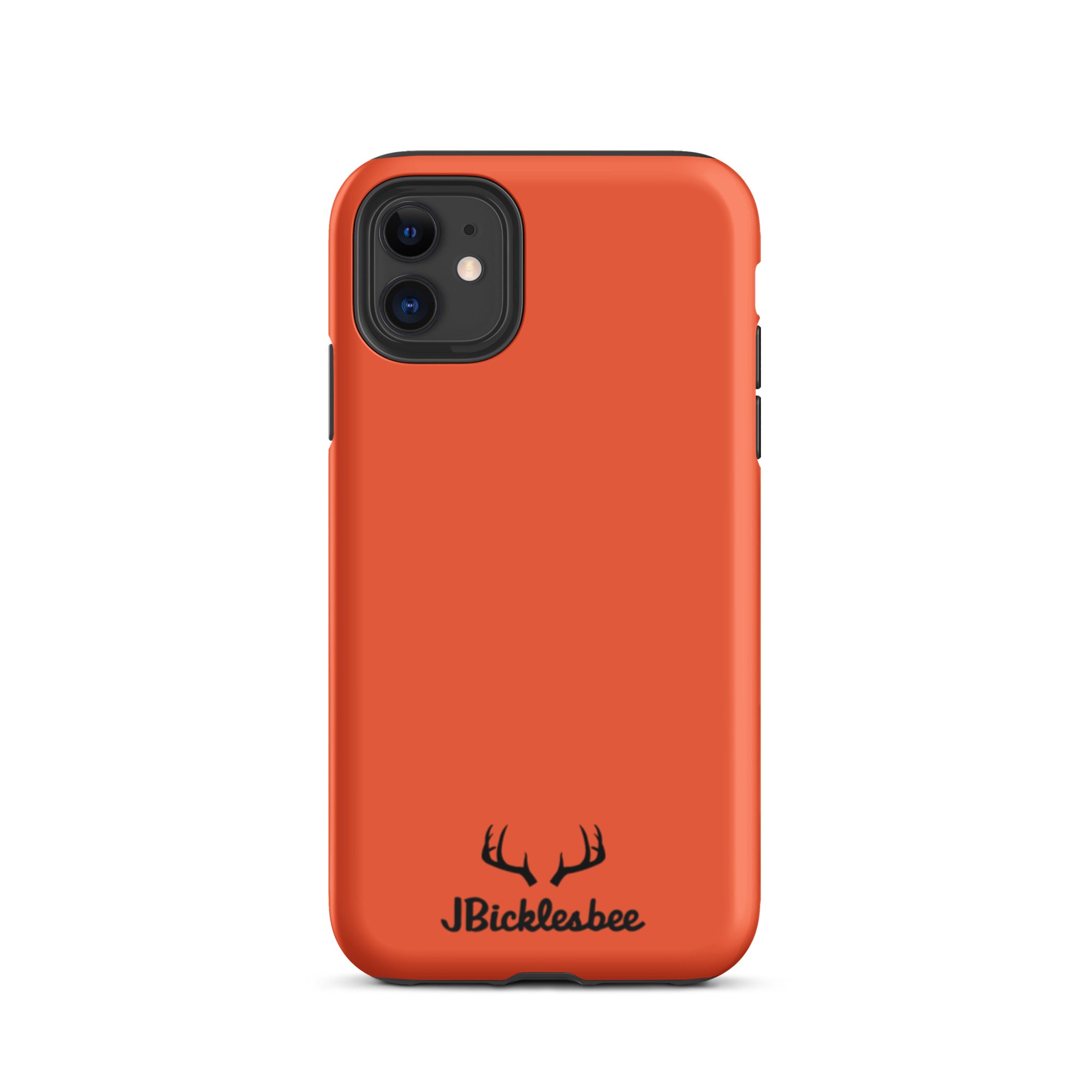 Blaze Orange Hunter iPhone 11 Matte Tough Case