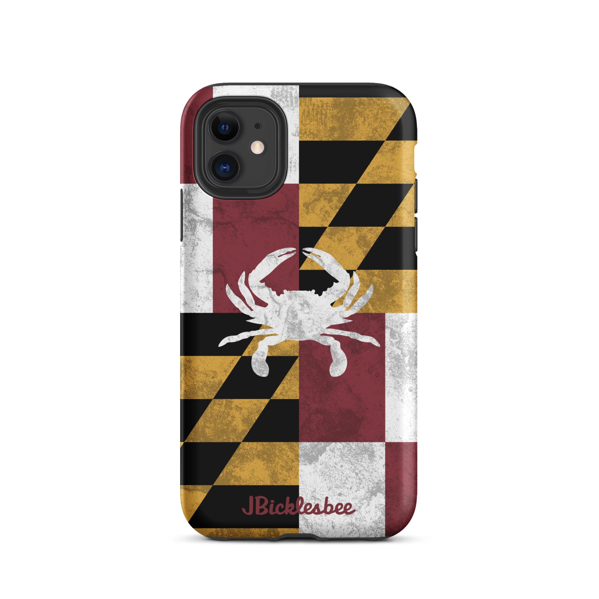 Maryland Flag Crab iPhone Tough Case