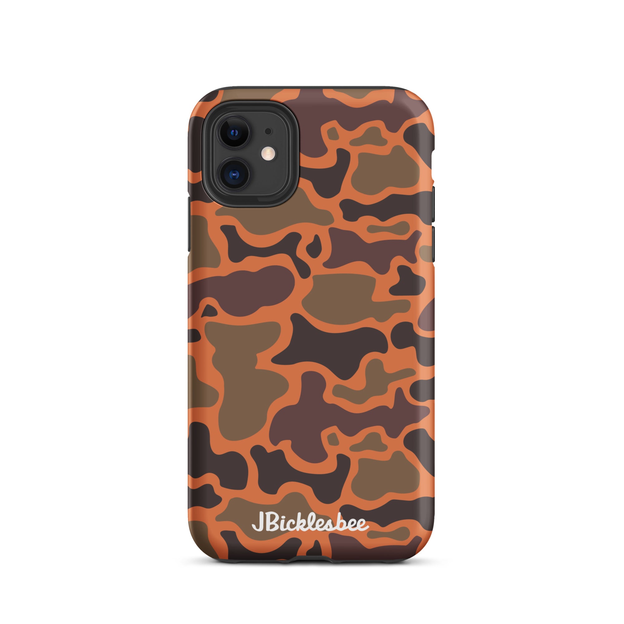 Retro Hunter Safety Camo iPhone Tough Case