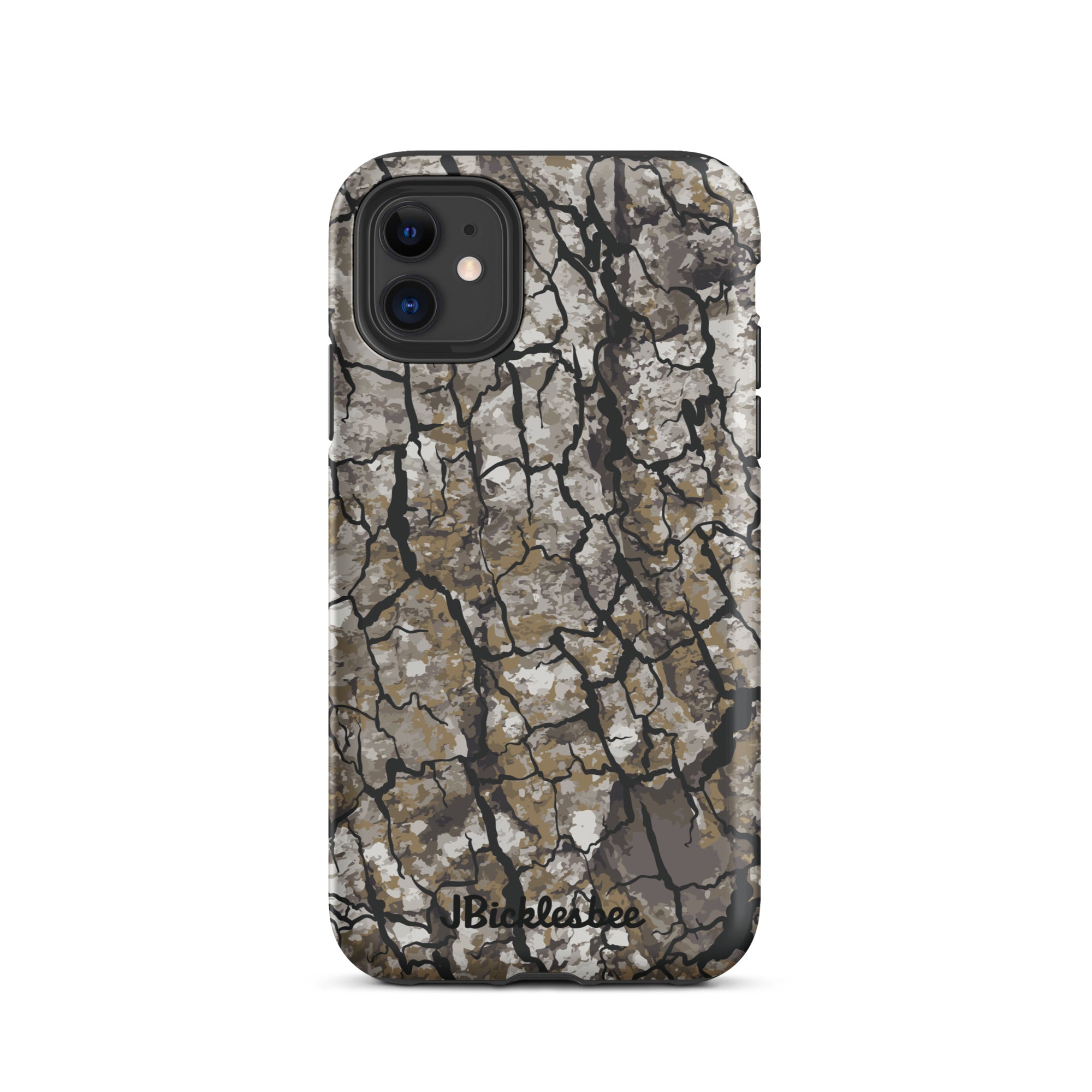 Alpha Tree Bark Camo iPhone Tough Case