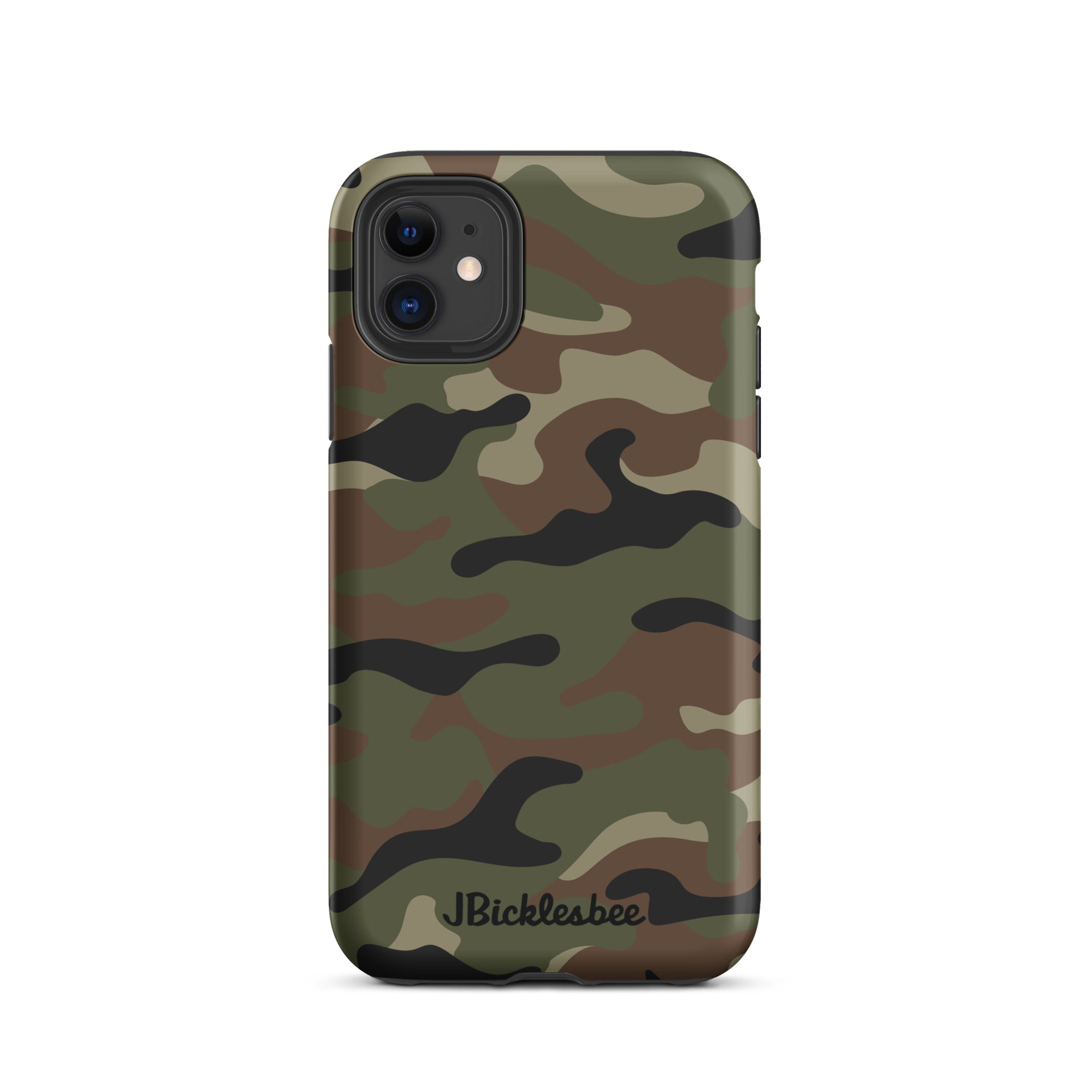 Retro Woodland Recon Camo iPhone Tough Case