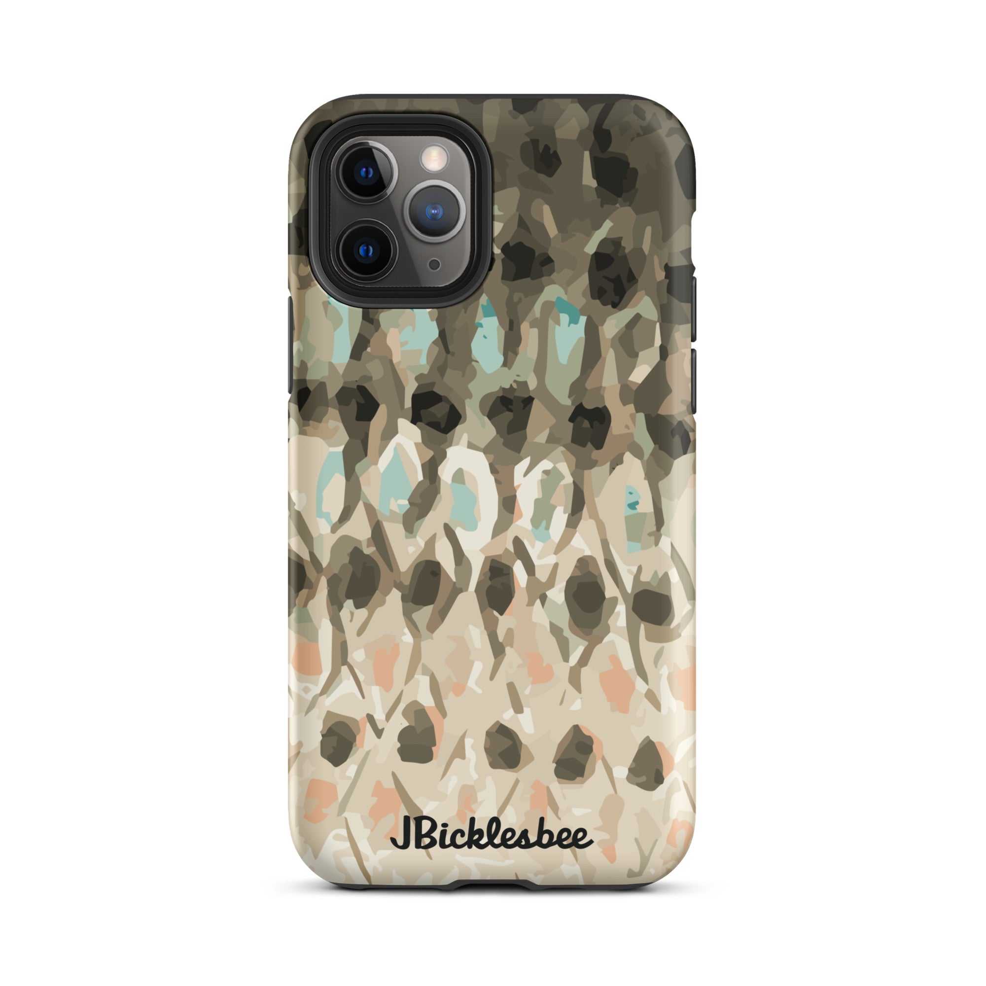 Striped Bass Rockfish Pattern iPhone 11 Pro Matte Tough Case
