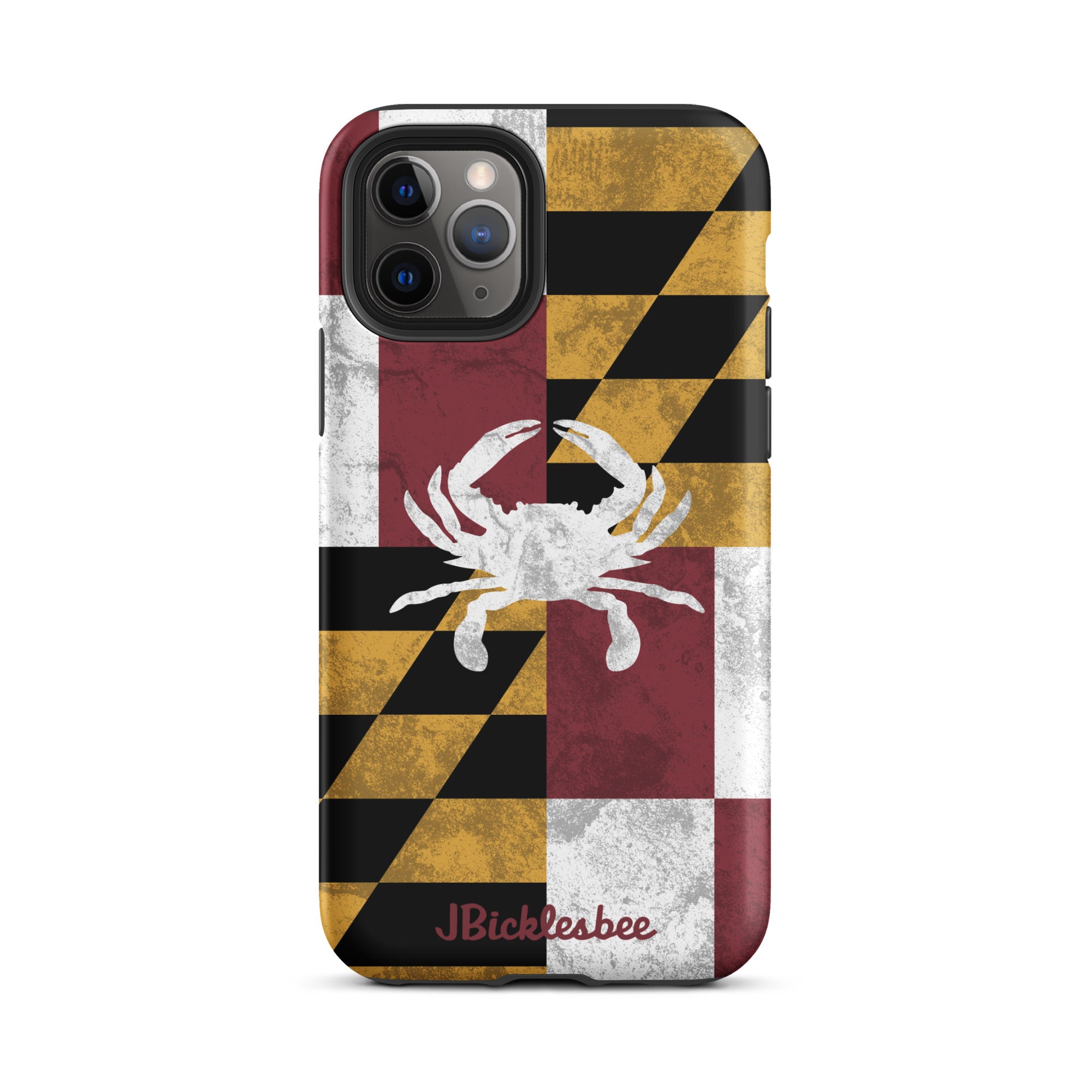 Maryland Flag Crab iPhone Tough Case