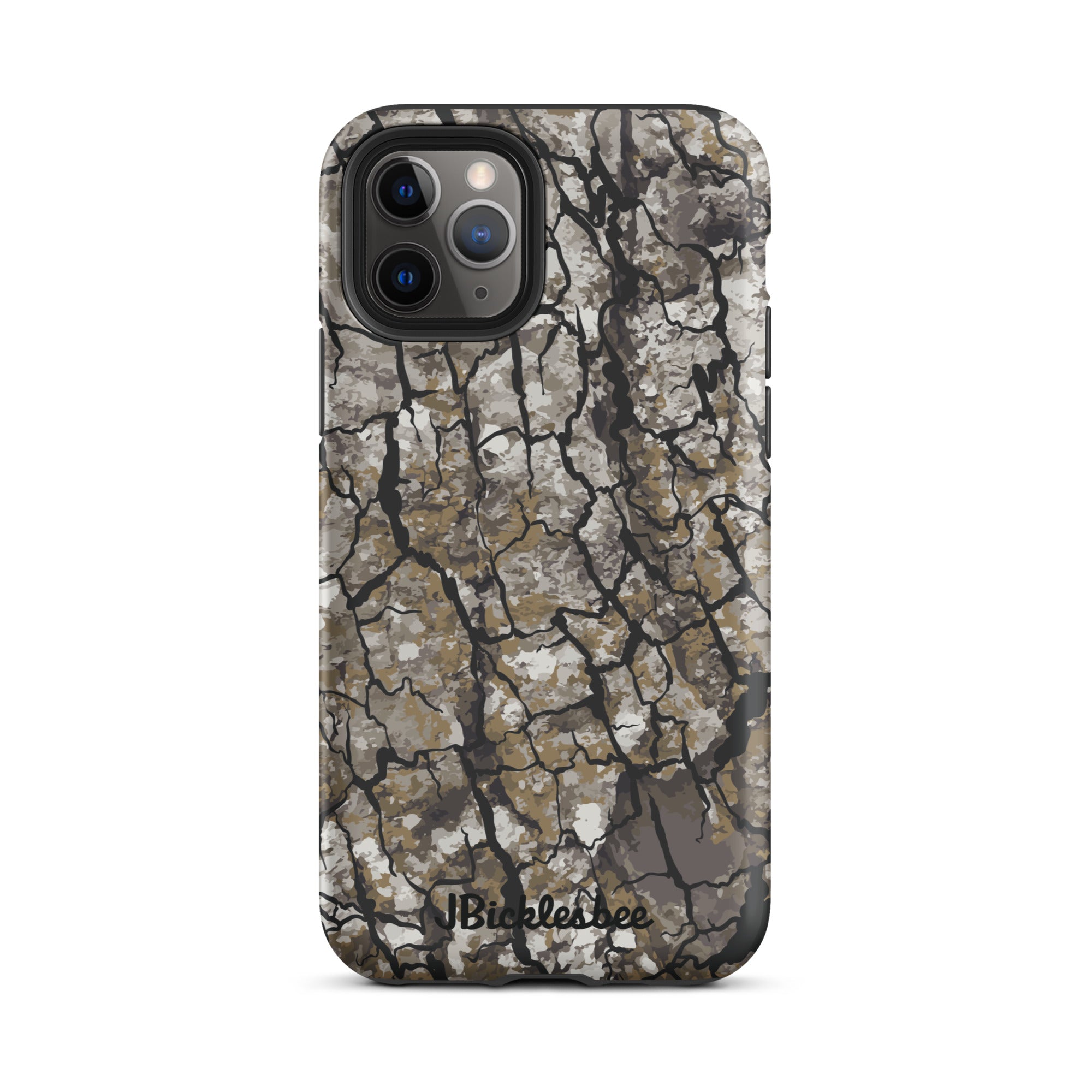 Alpha Tree Bark Camo iPhone Tough Case