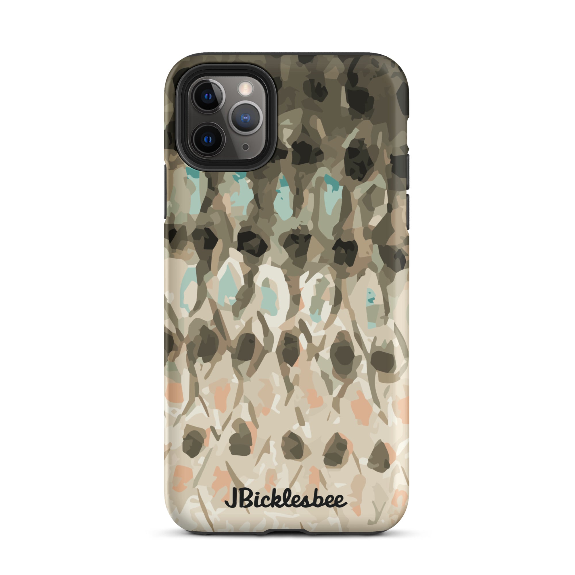 Striped Bass Rockfish Pattern iPhone 11 Pro Max Matte Tough Case