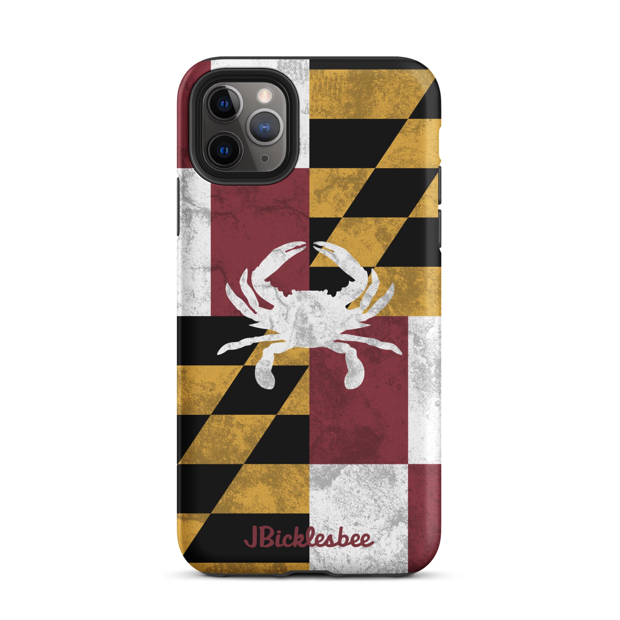 Maryland Flag Crab iPhone Tough Case