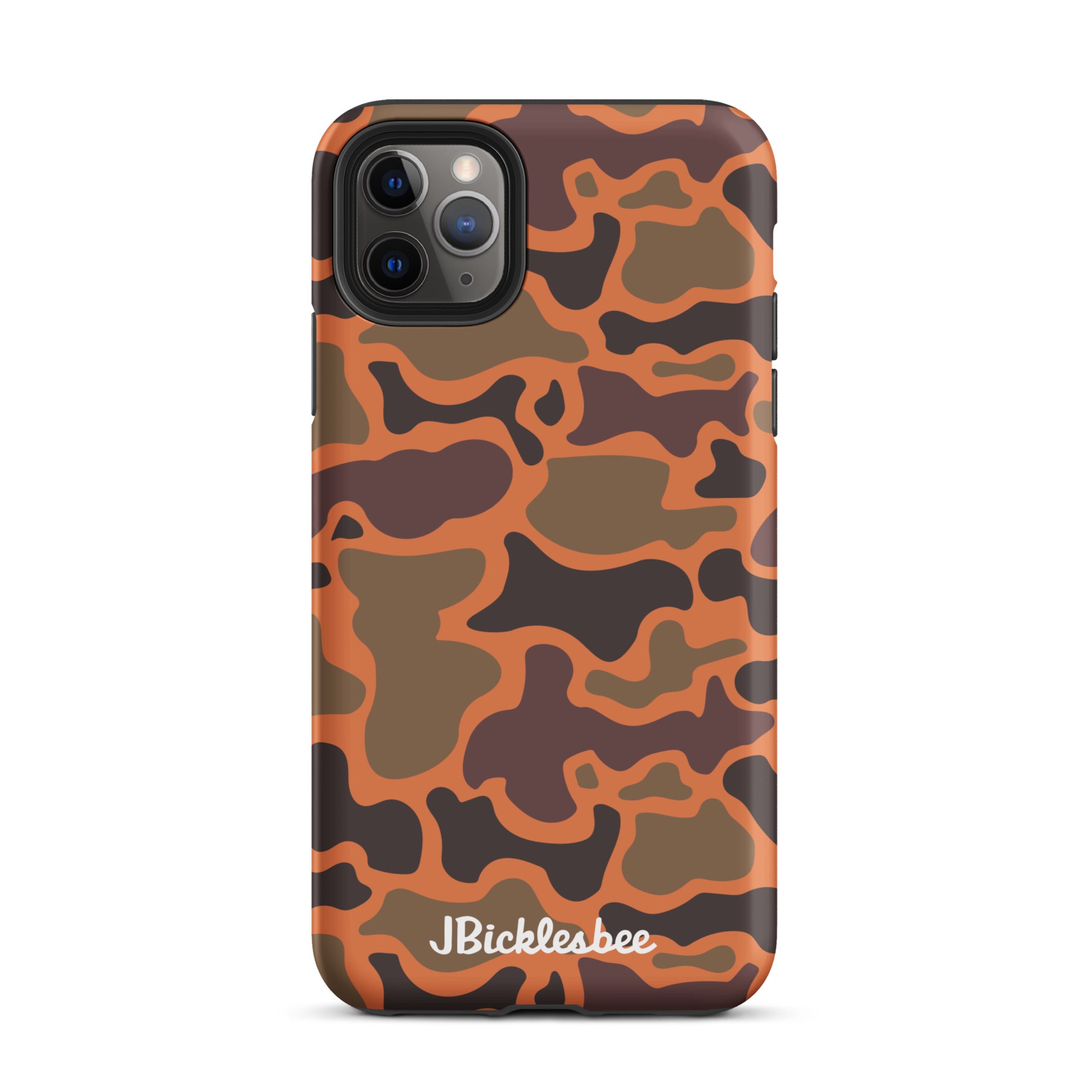 Retro Hunter Safety Camo iPhone Tough Case