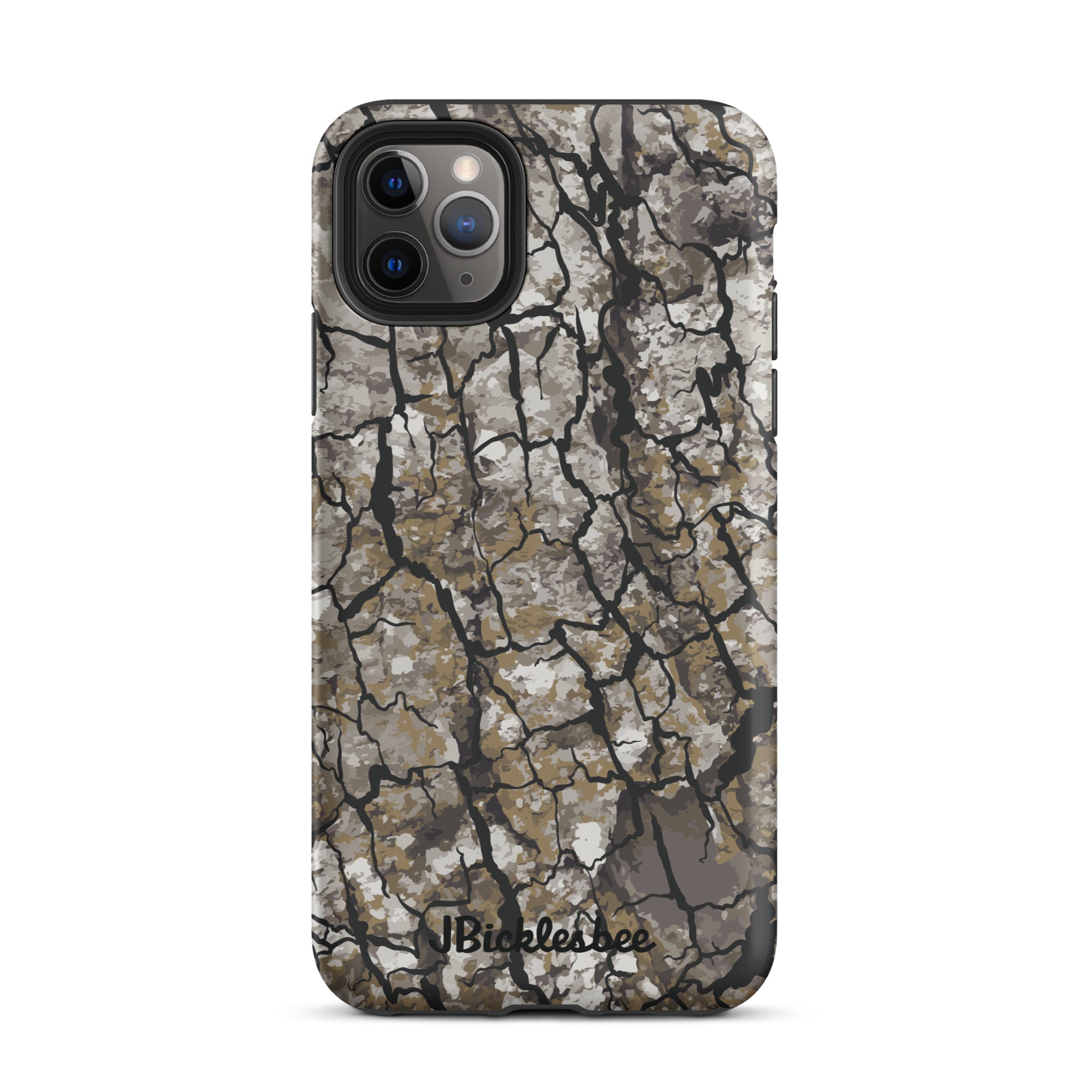 Alpha Tree Bark Camo iPhone Tough Case