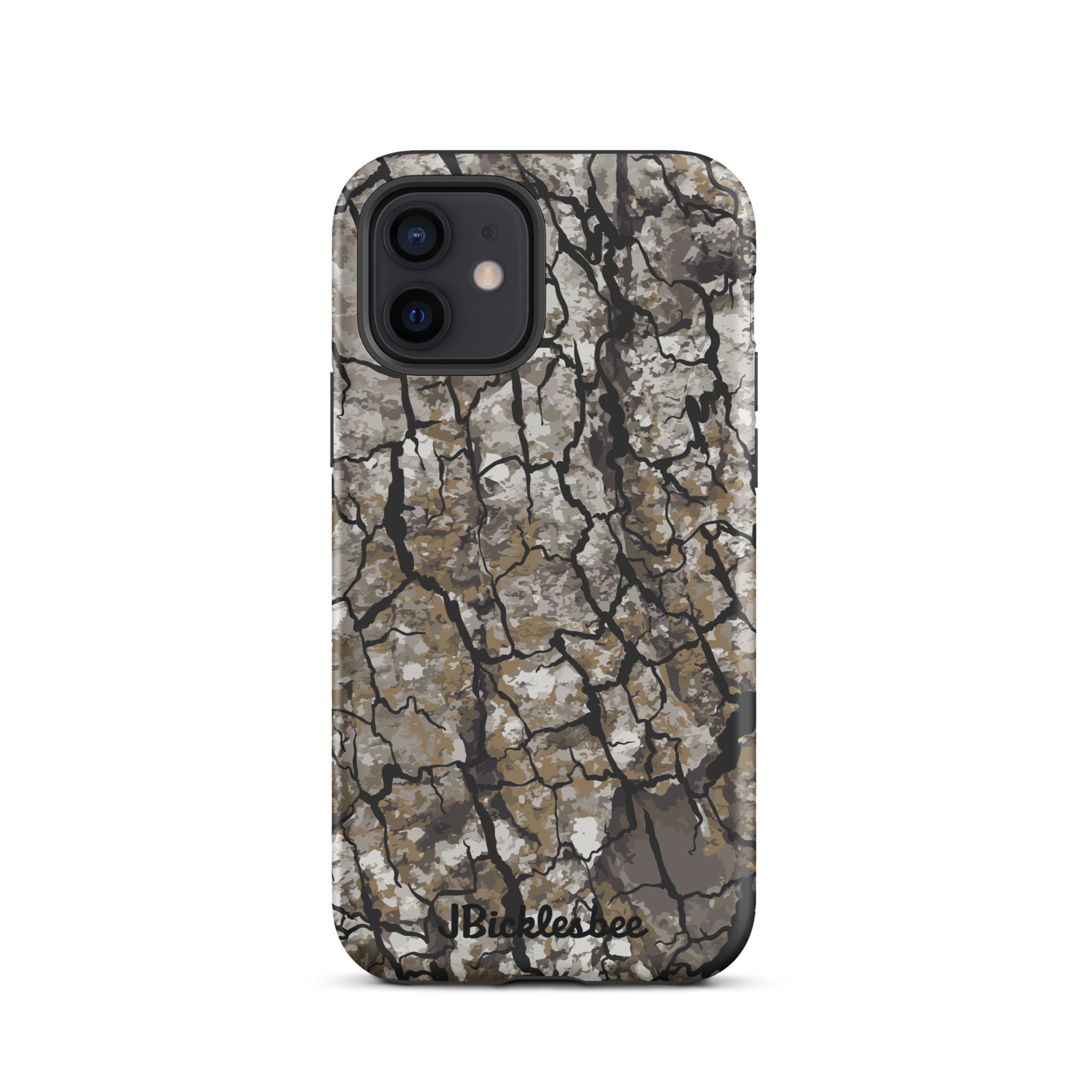 Alpha Tree Bark Camo iPhone Tough Case