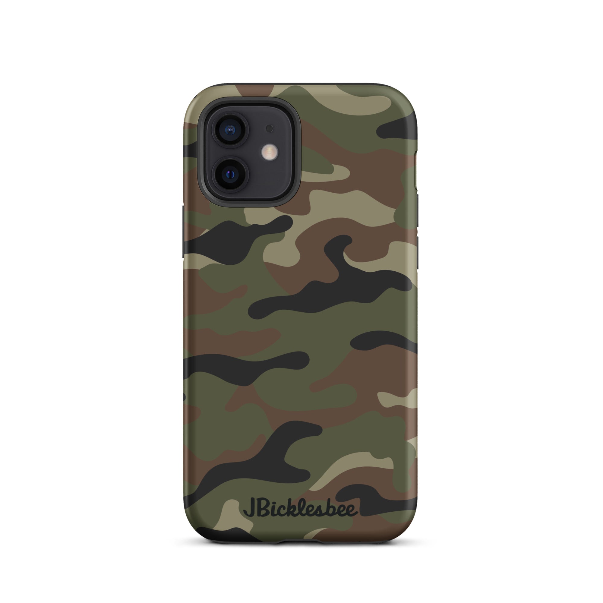 Retro Woodland Recon Camo iPhone Tough Case