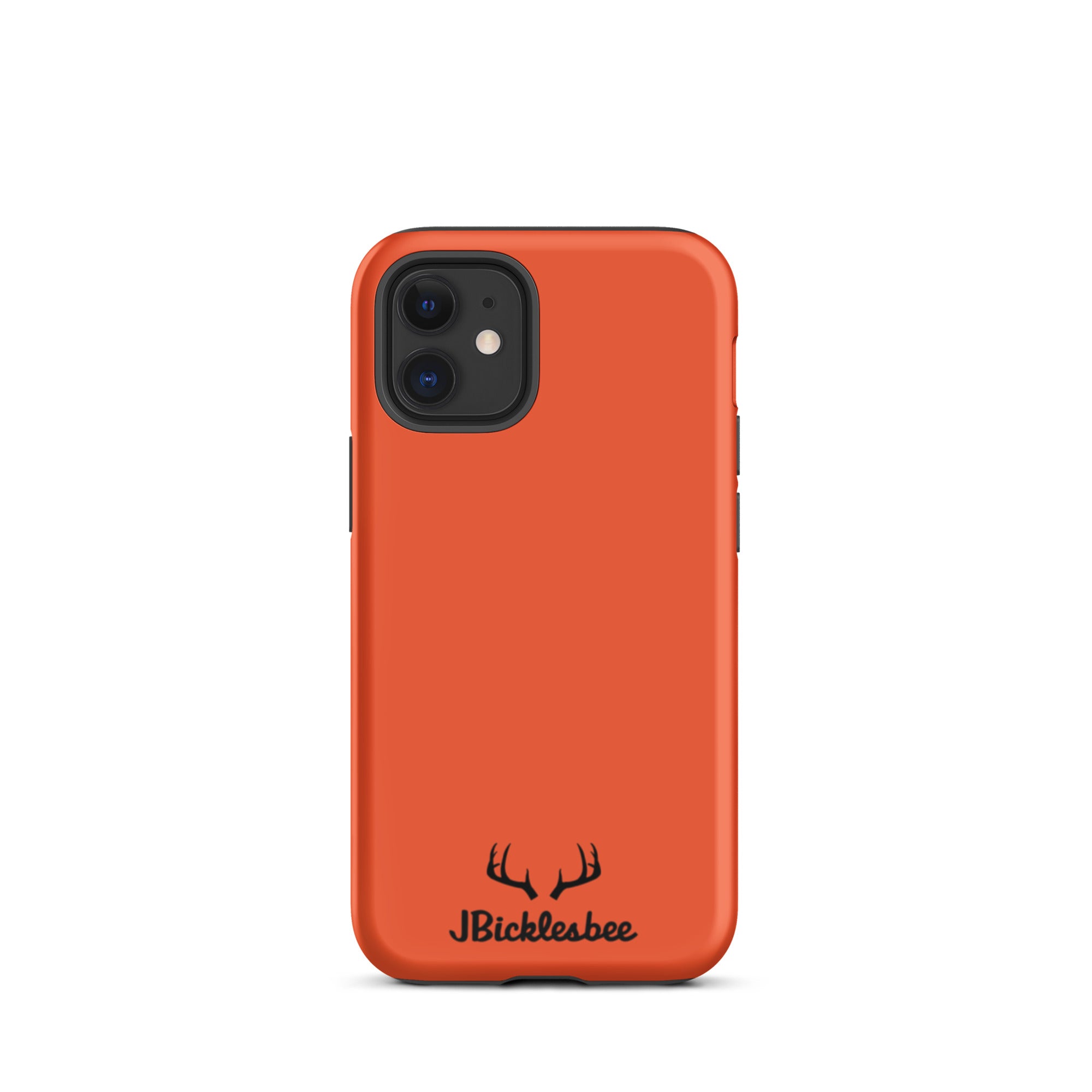 Blaze Orange Hunter iPhone 12 Mini Matte Tough Case