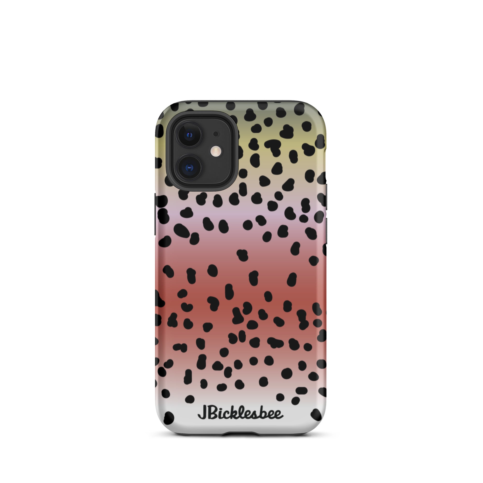 Rainbow Trout Pattern iPhone 12 Mini Matte Tough Case