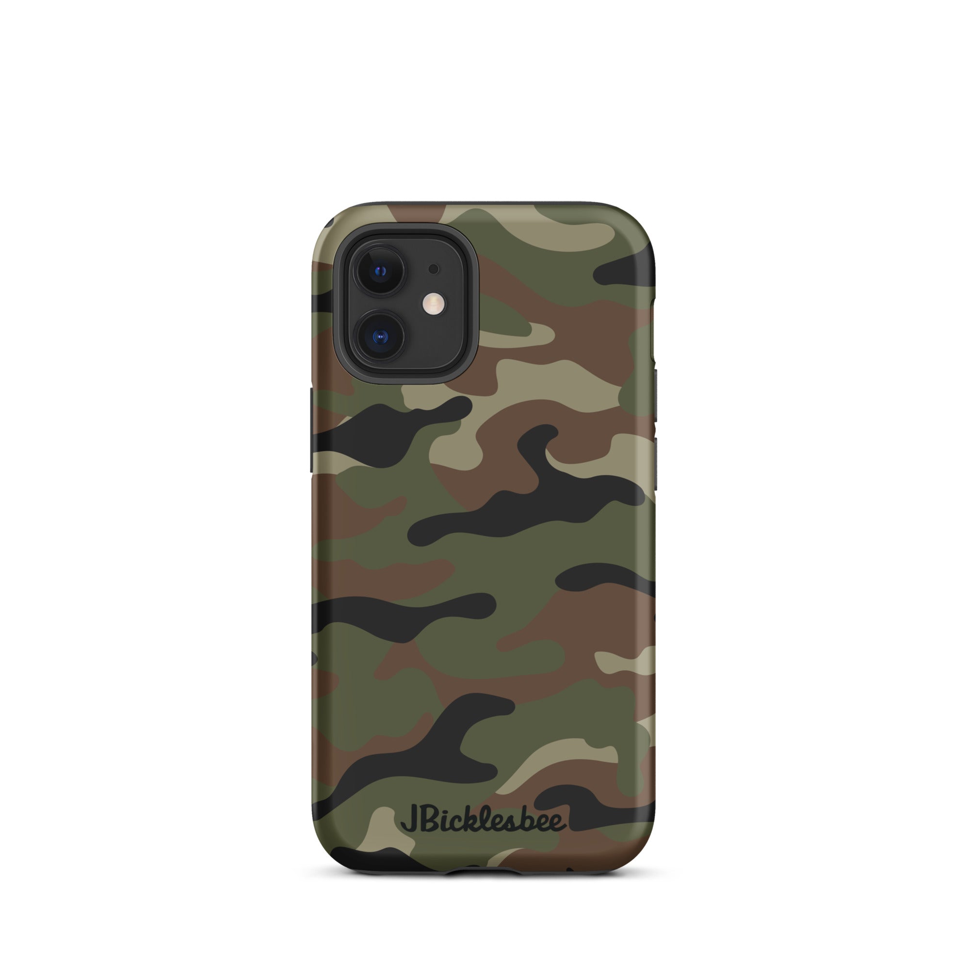 Retro Woodland Recon Camo iPhone Tough Case