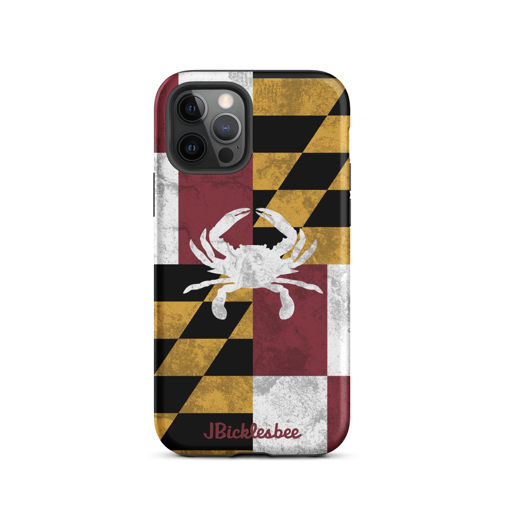 Maryland Flag Crab iPhone Tough Case Matte / iPhone 14 Maryland Flag Crab iPhone Tough Case Matte / iPhone 14