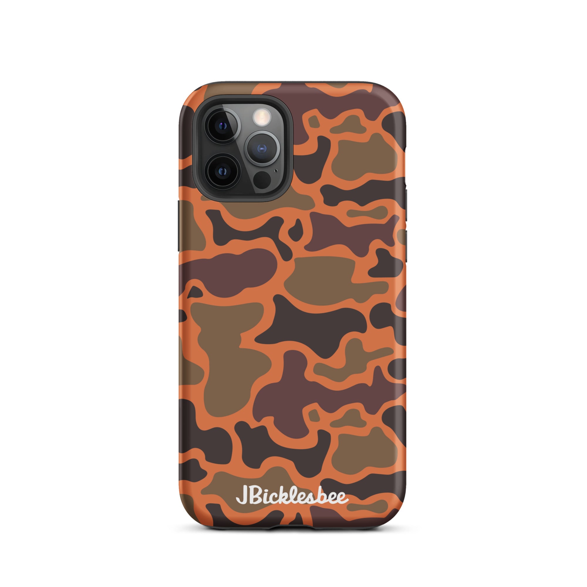 Retro Hunter Safety Camo iPhone Tough Case