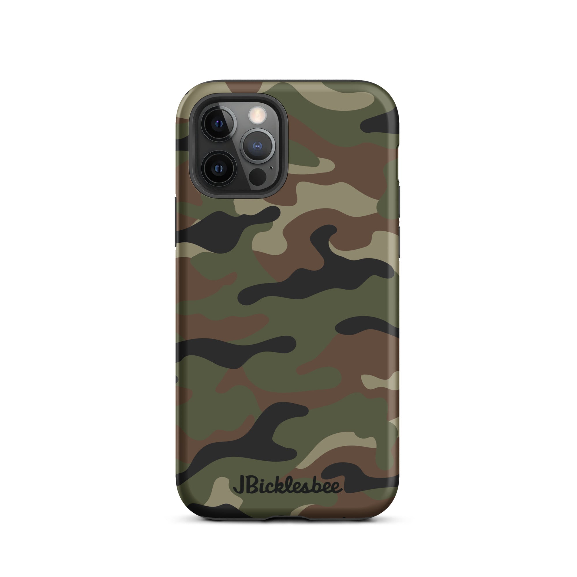 Retro Woodland Recon Camo iPhone Tough Case