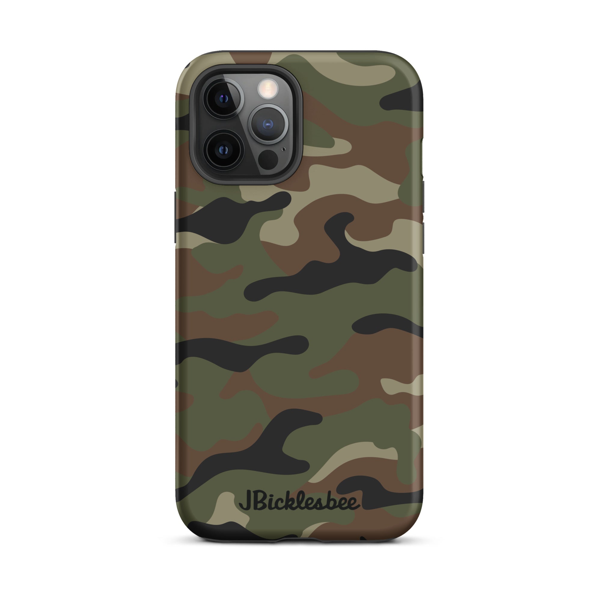 Retro Woodland Recon Camo iPhone Tough Case