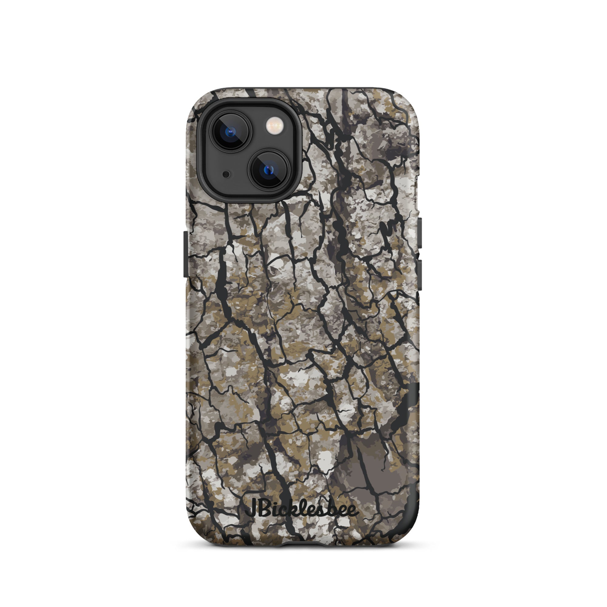 Alpha Tree Bark Camo iPhone Tough Case