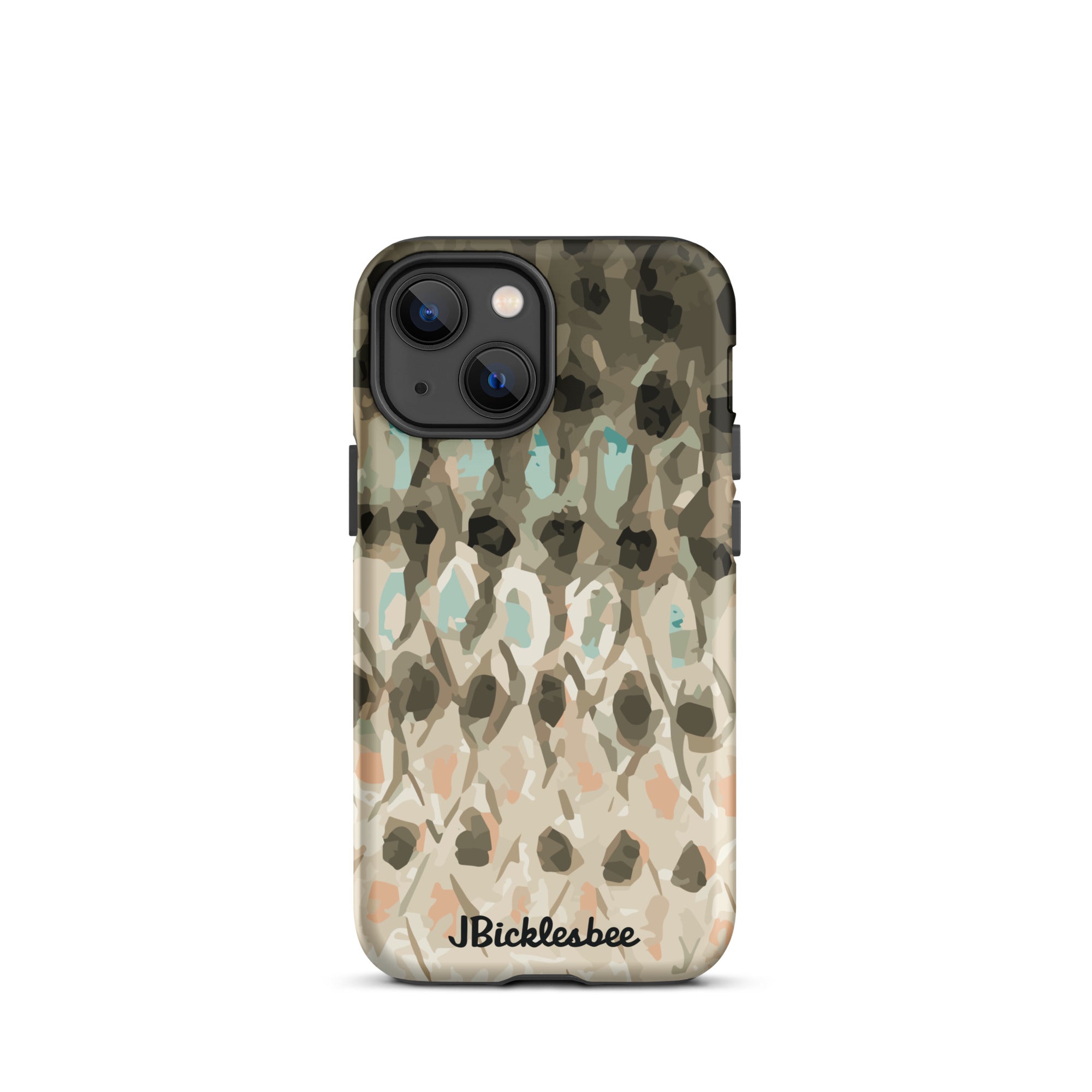 Striped Bass Rockfish Pattern iPhone 13 Mini Matte Tough Case