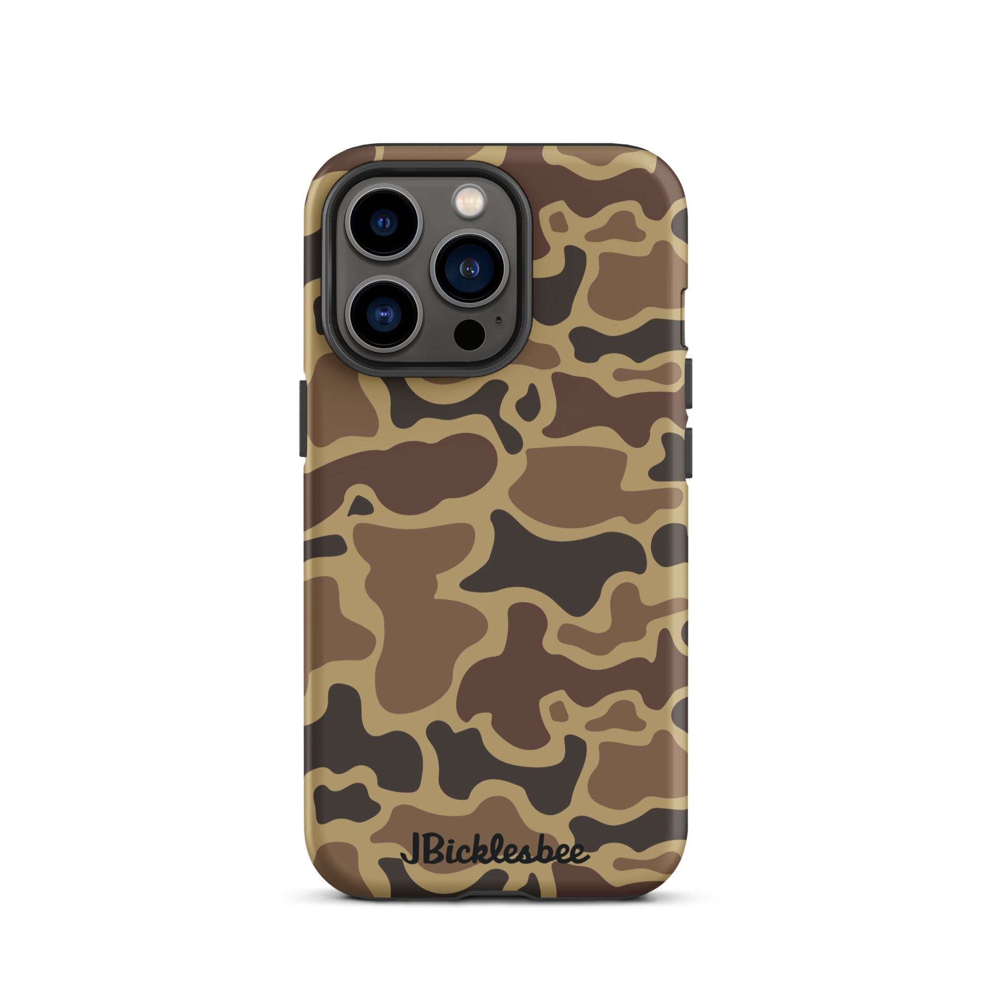 Retro Duck Camo iPhone Tough Case