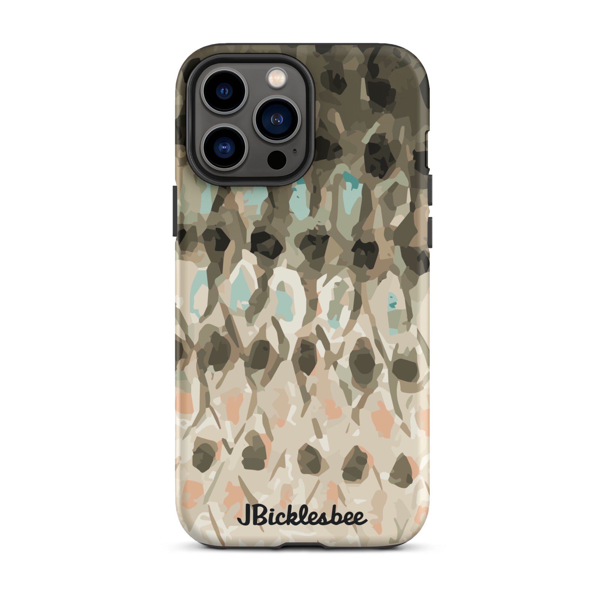 Striped Bass Rockfish Pattern iPhone 13 Pro Max Matte Tough Case