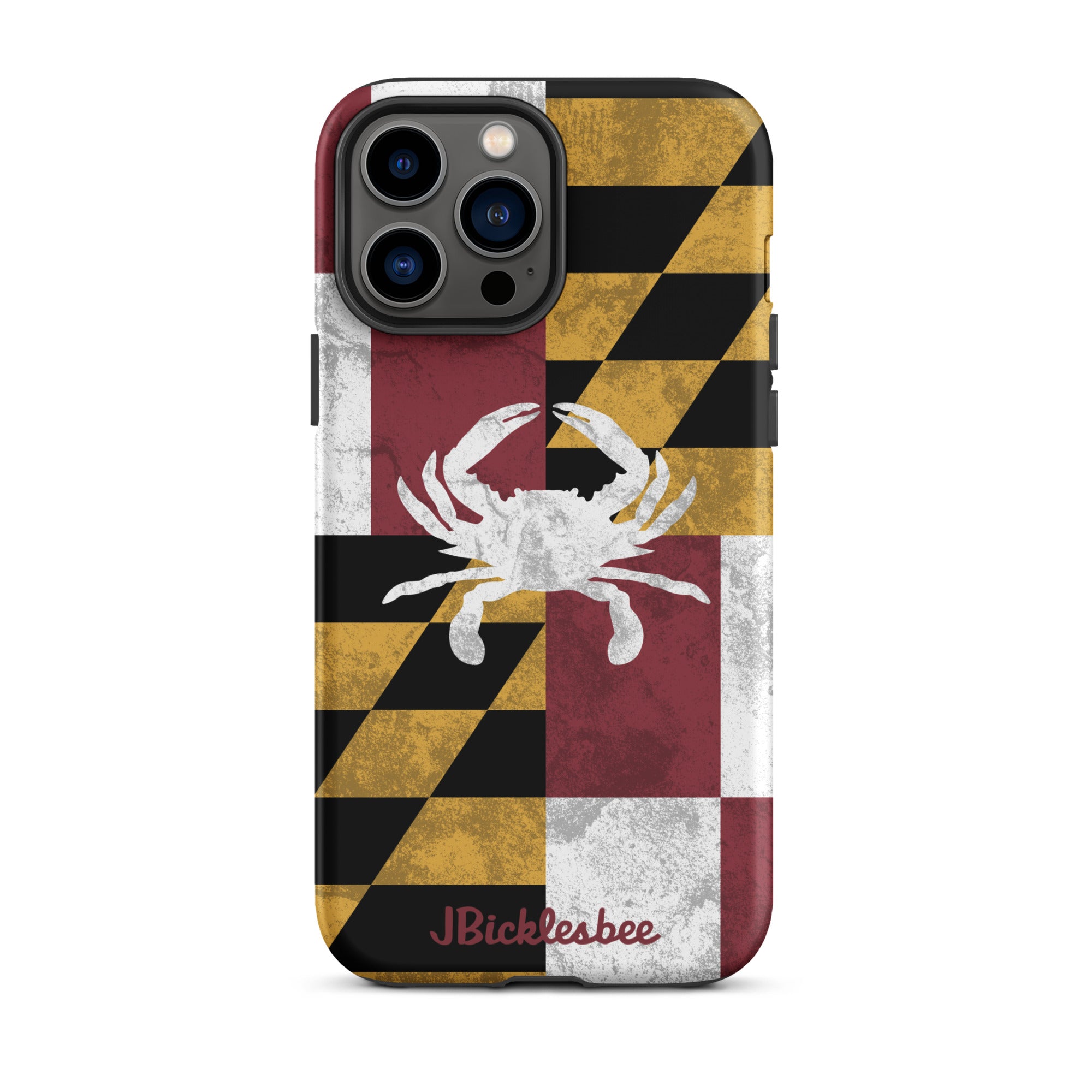 Maryland Flag Crab iPhone Tough Case