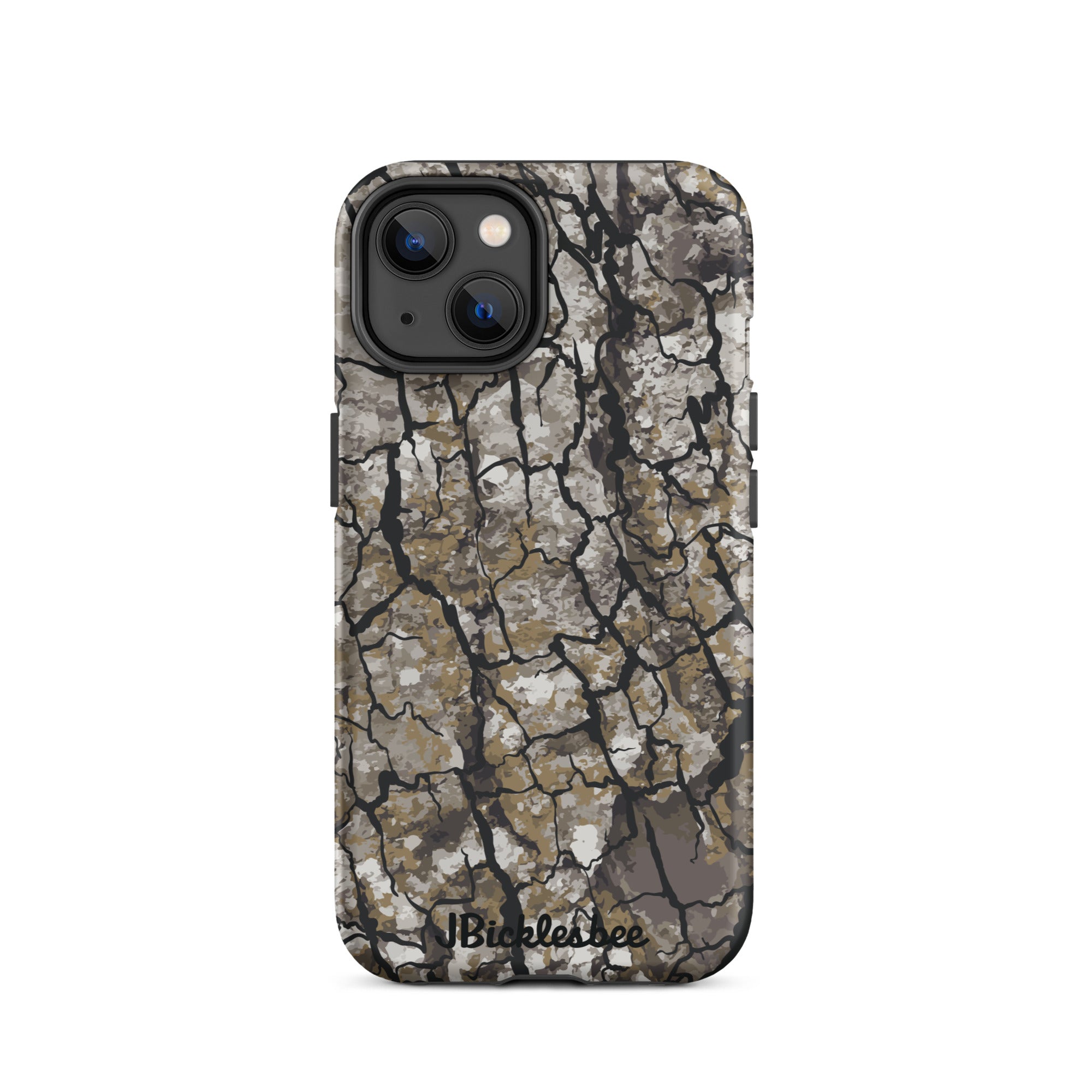 Alpha Tree Bark Camo iPhone Tough Case