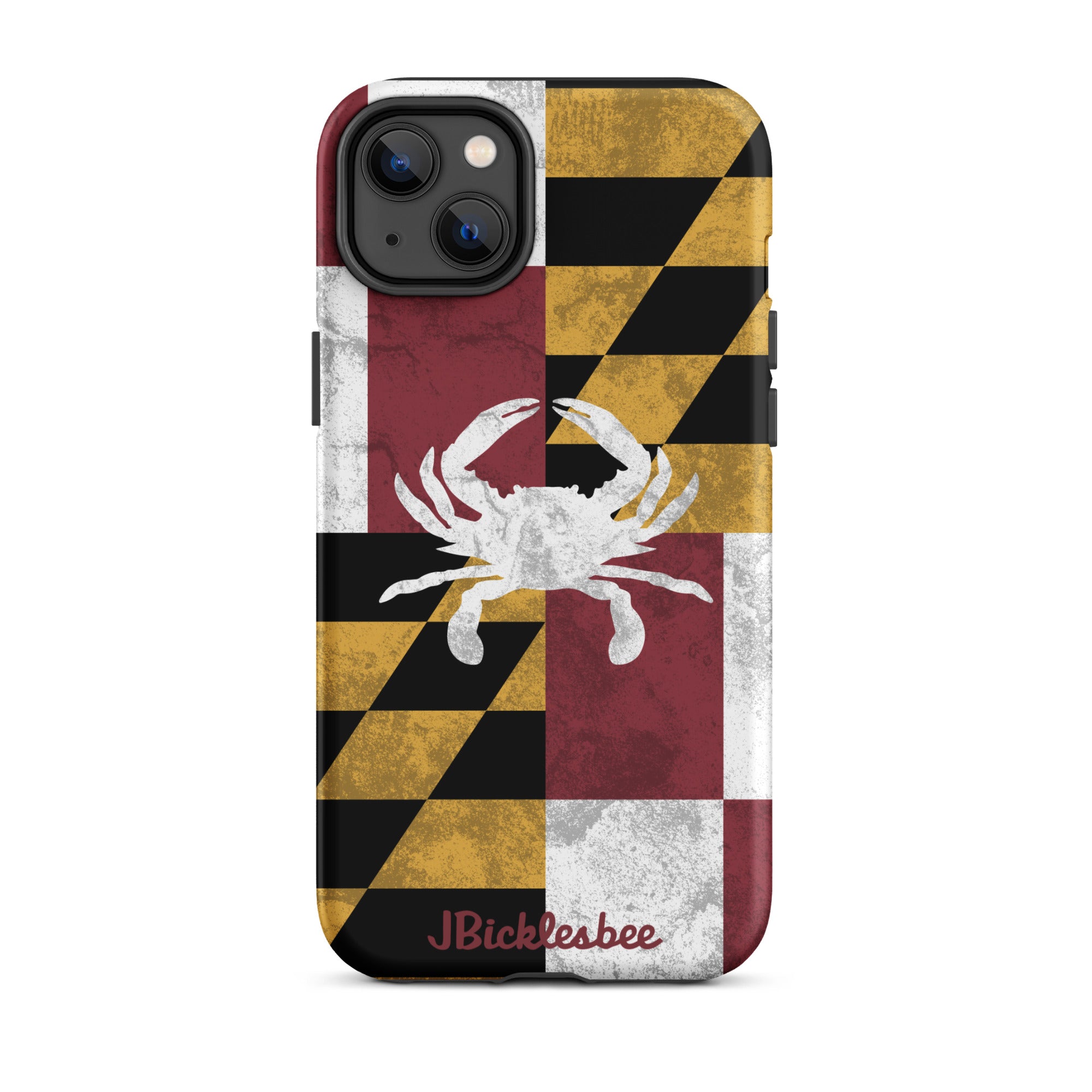 Maryland Flag Crab iPhone Tough Case