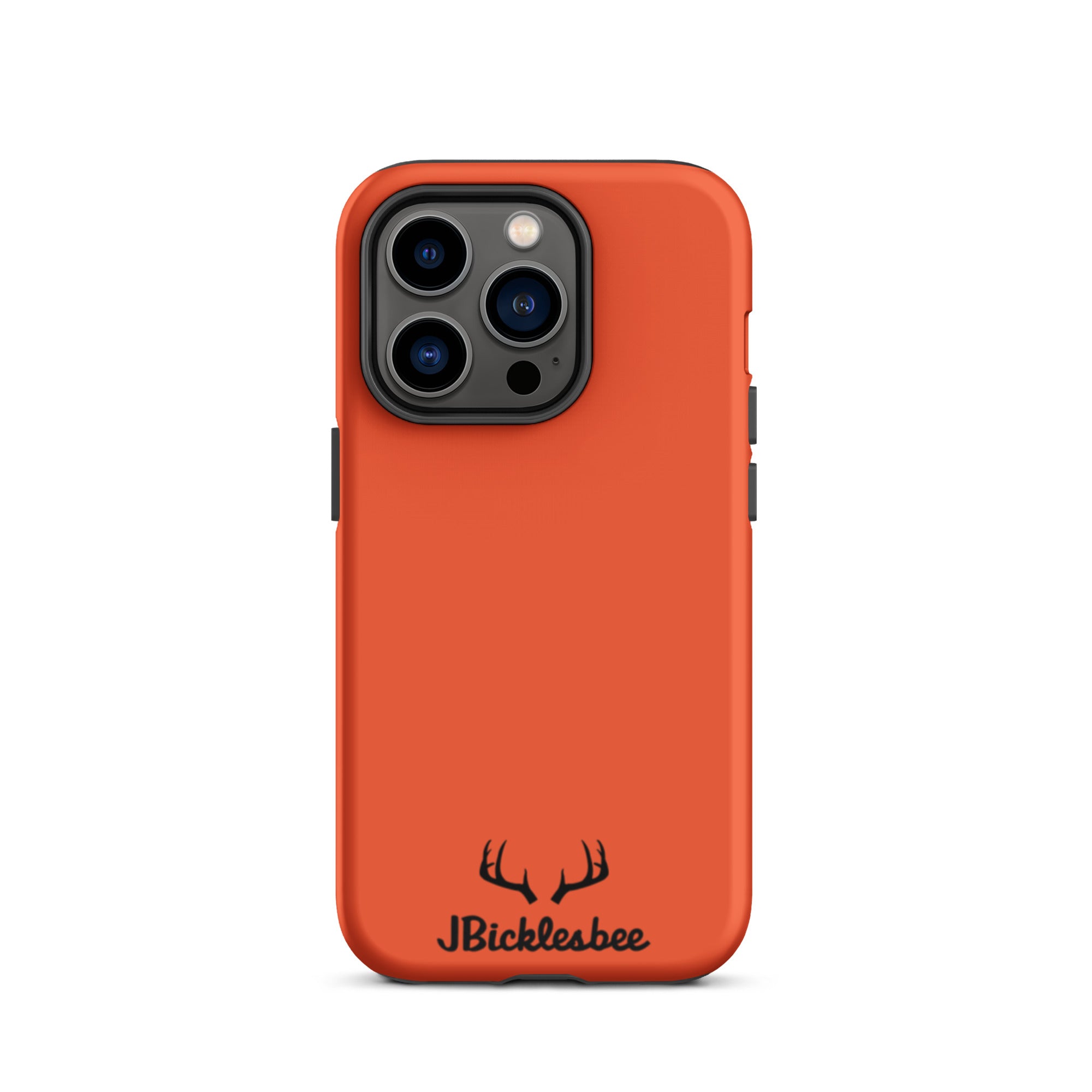 Blaze Orange Hunter iPhone 14 Pro Matte Tough Case