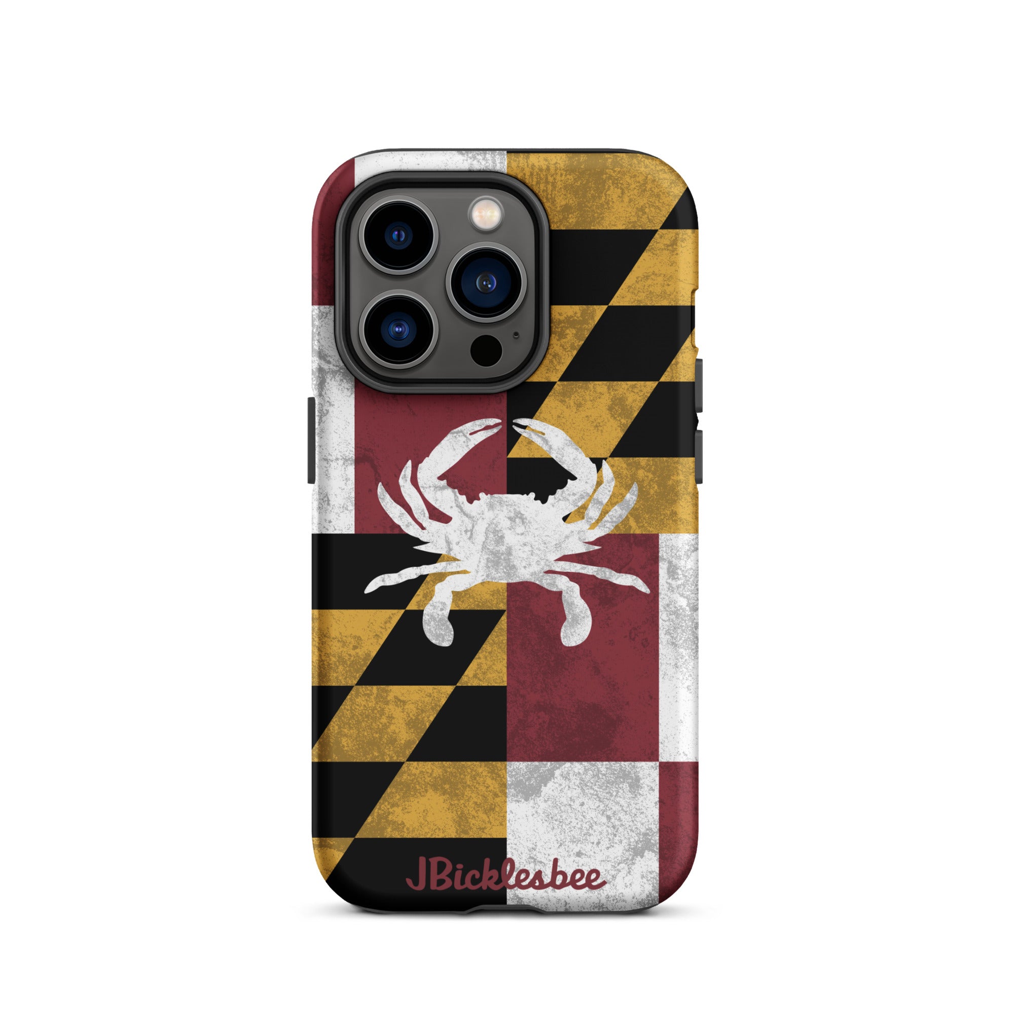 Maryland Flag Crab iPhone Tough Case