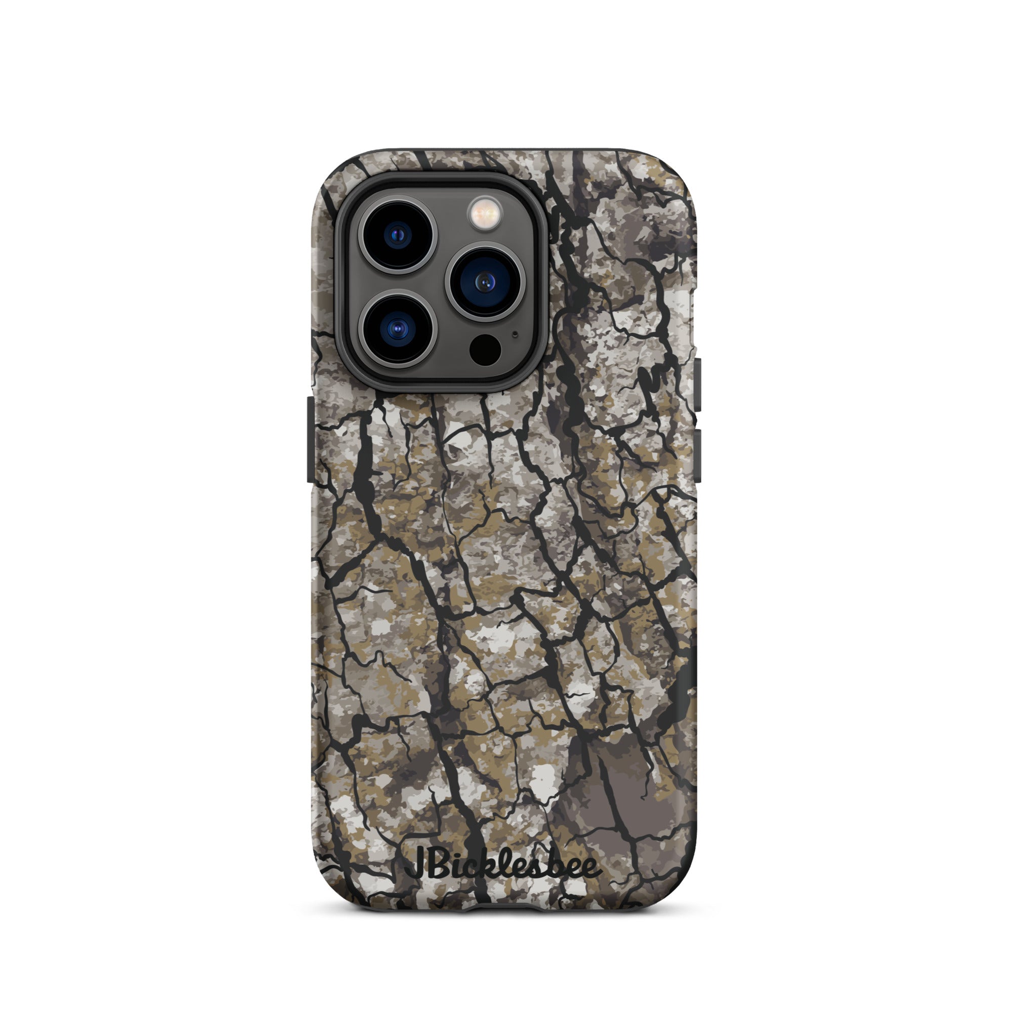 Alpha Tree Bark Camo iPhone Tough Case