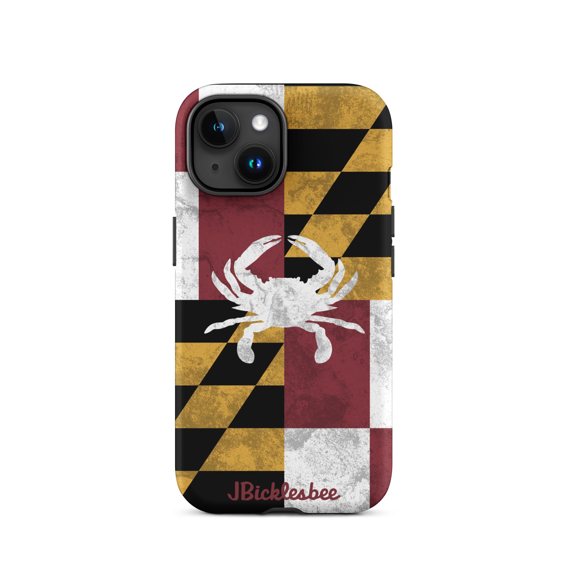 Maryland Flag Crab iPhone Tough Case