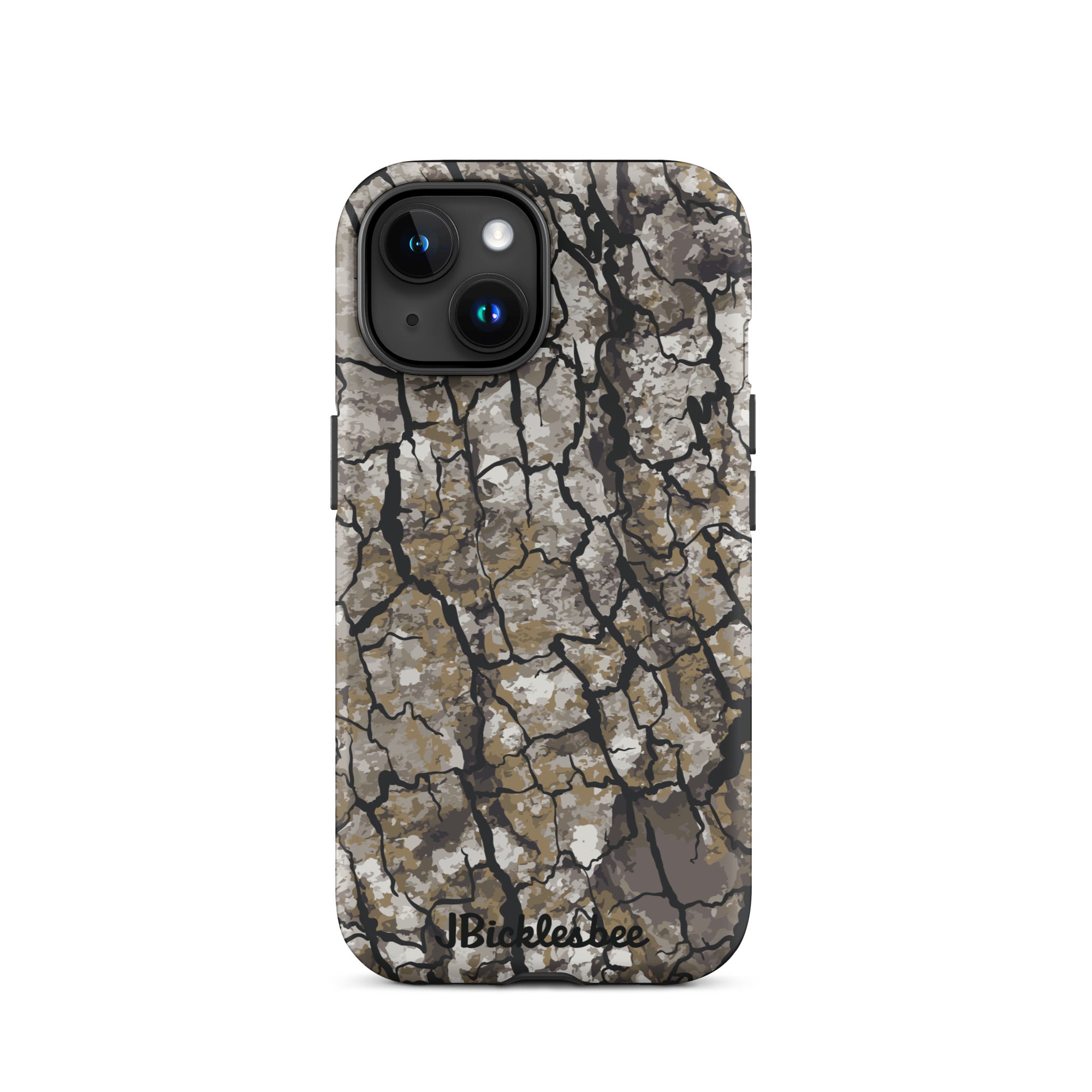 Alpha Tree Bark Camo iPhone Tough Case