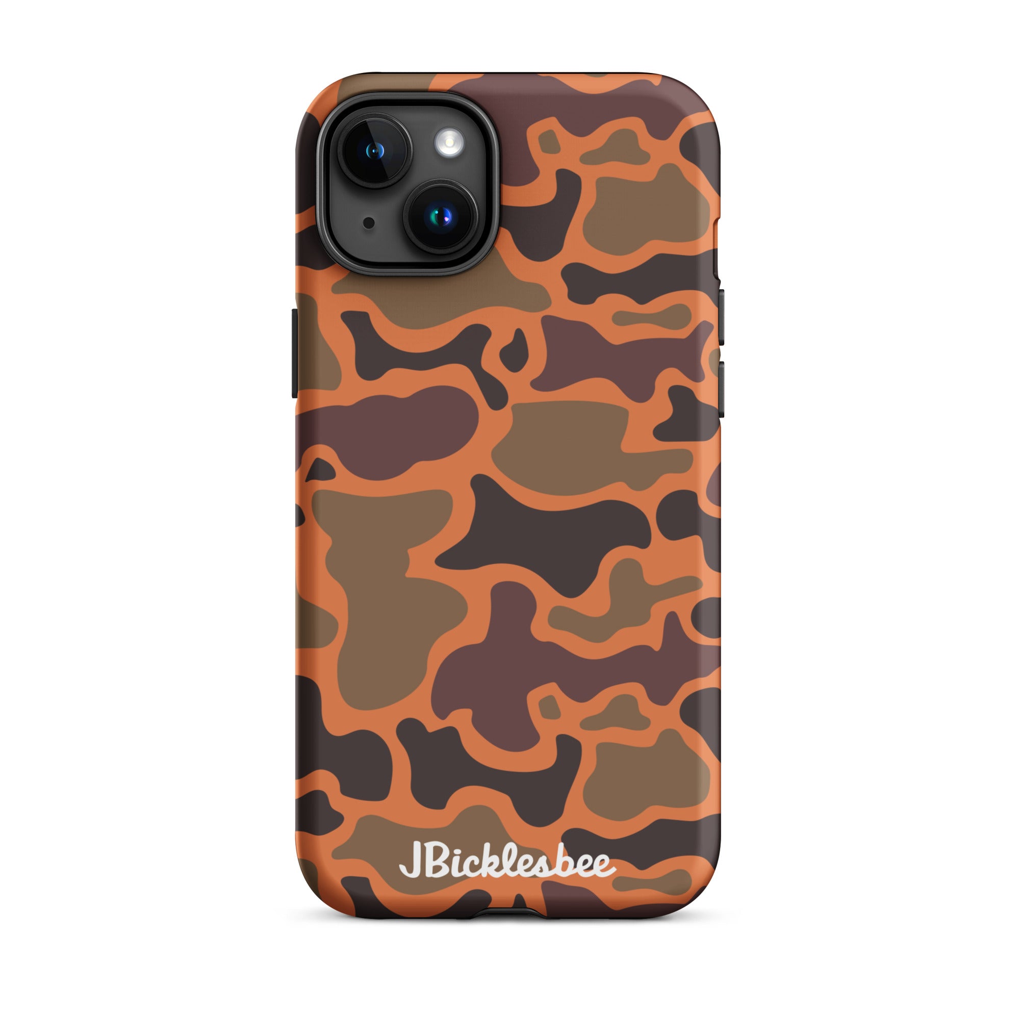 Retro Hunter Safety Camo iPhone Tough Case