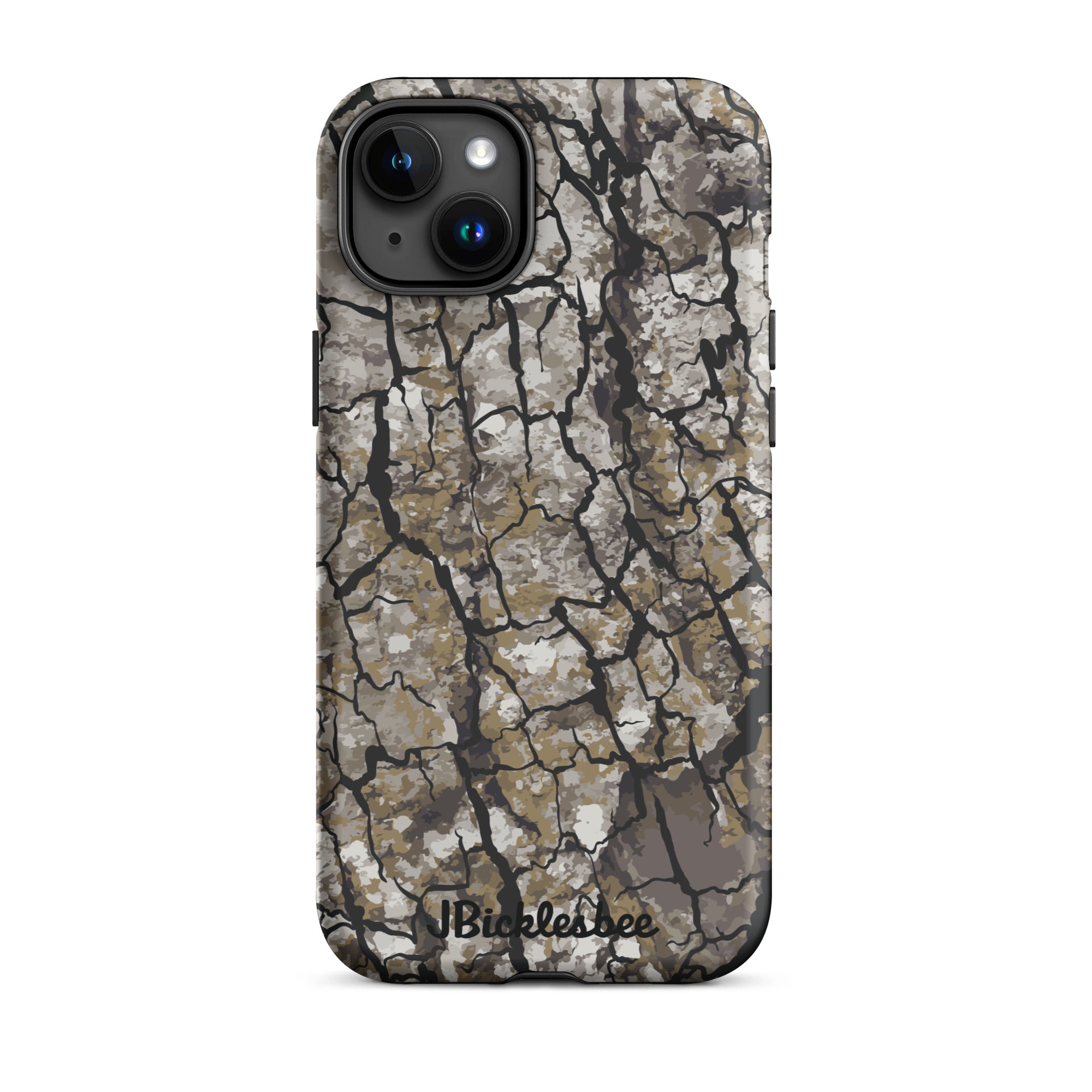 Alpha Tree Bark Camo iPhone Tough Case