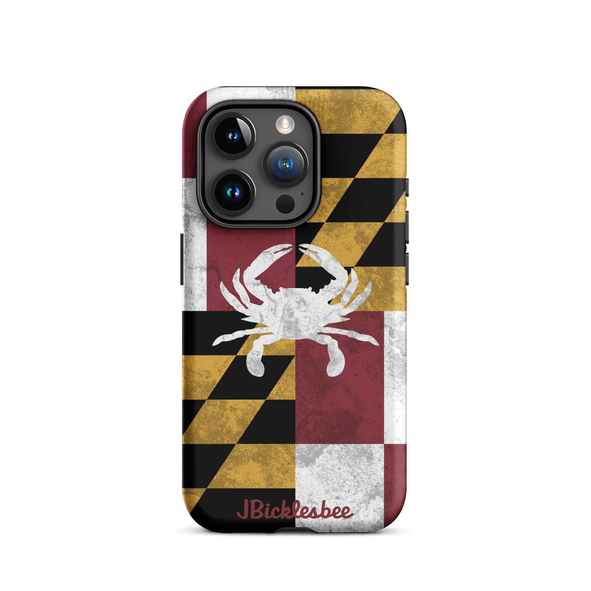 Maryland Flag Crab iPhone Tough Case