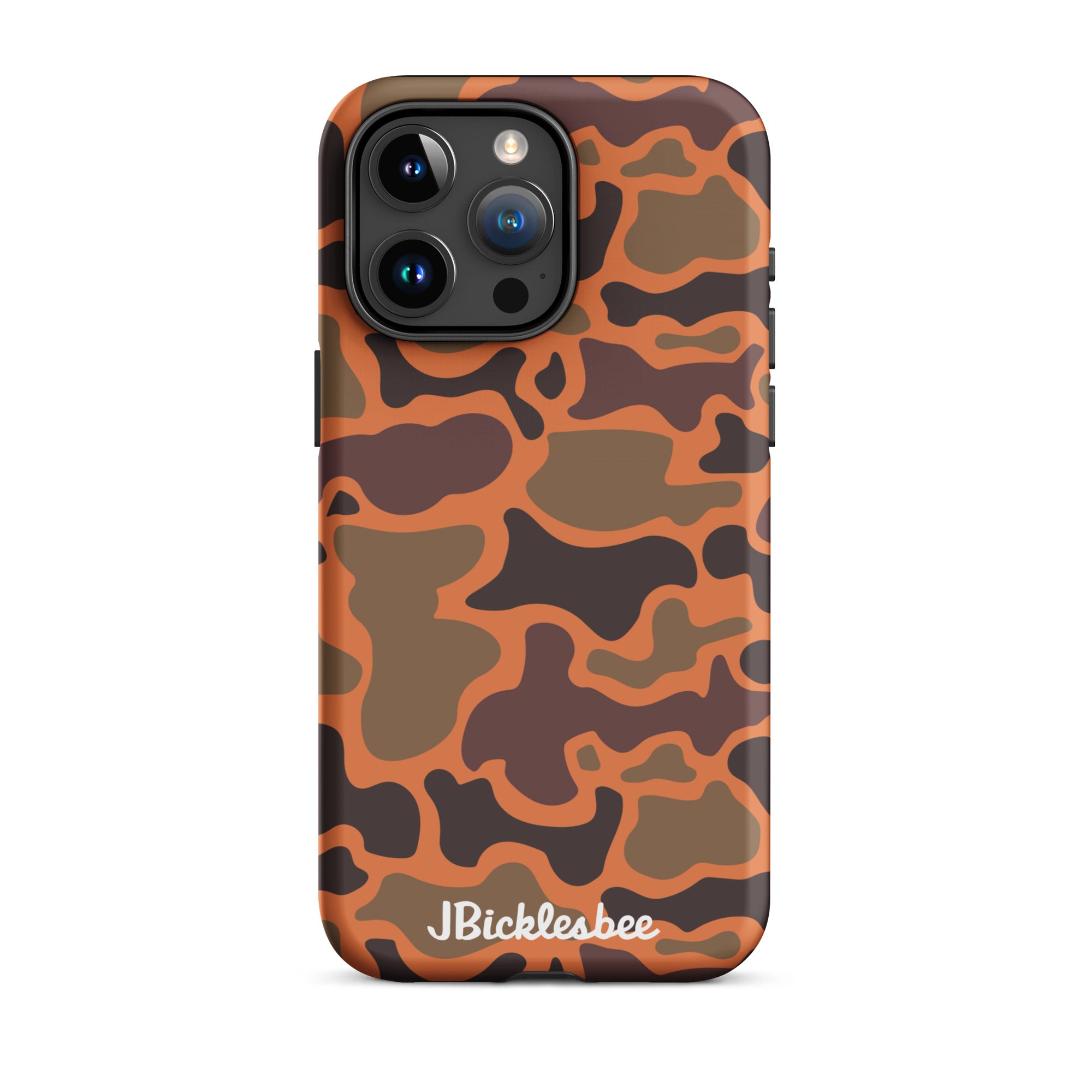 Retro Hunter Safety Camo iPhone Tough Case Matte / iPhone 15 Pro Max Retro Hunter Safety Camo iPhone Tough Case Matte / iPhone 15 Pro Max